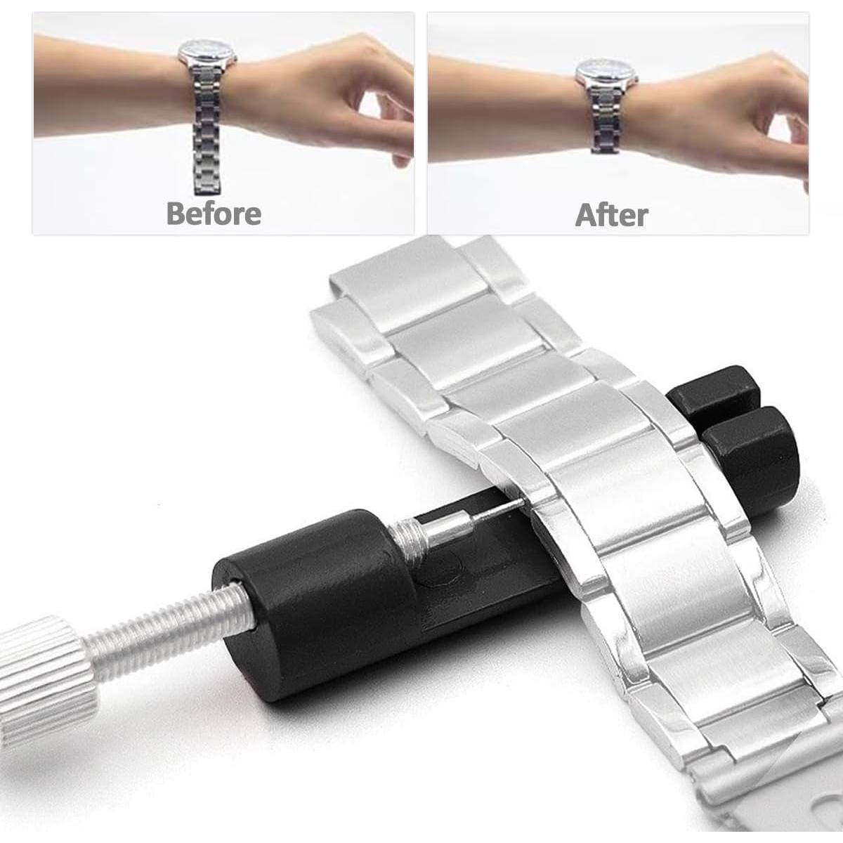 Kit de Herramientas para Ajuste de Reloj Xnrtioft - Negro