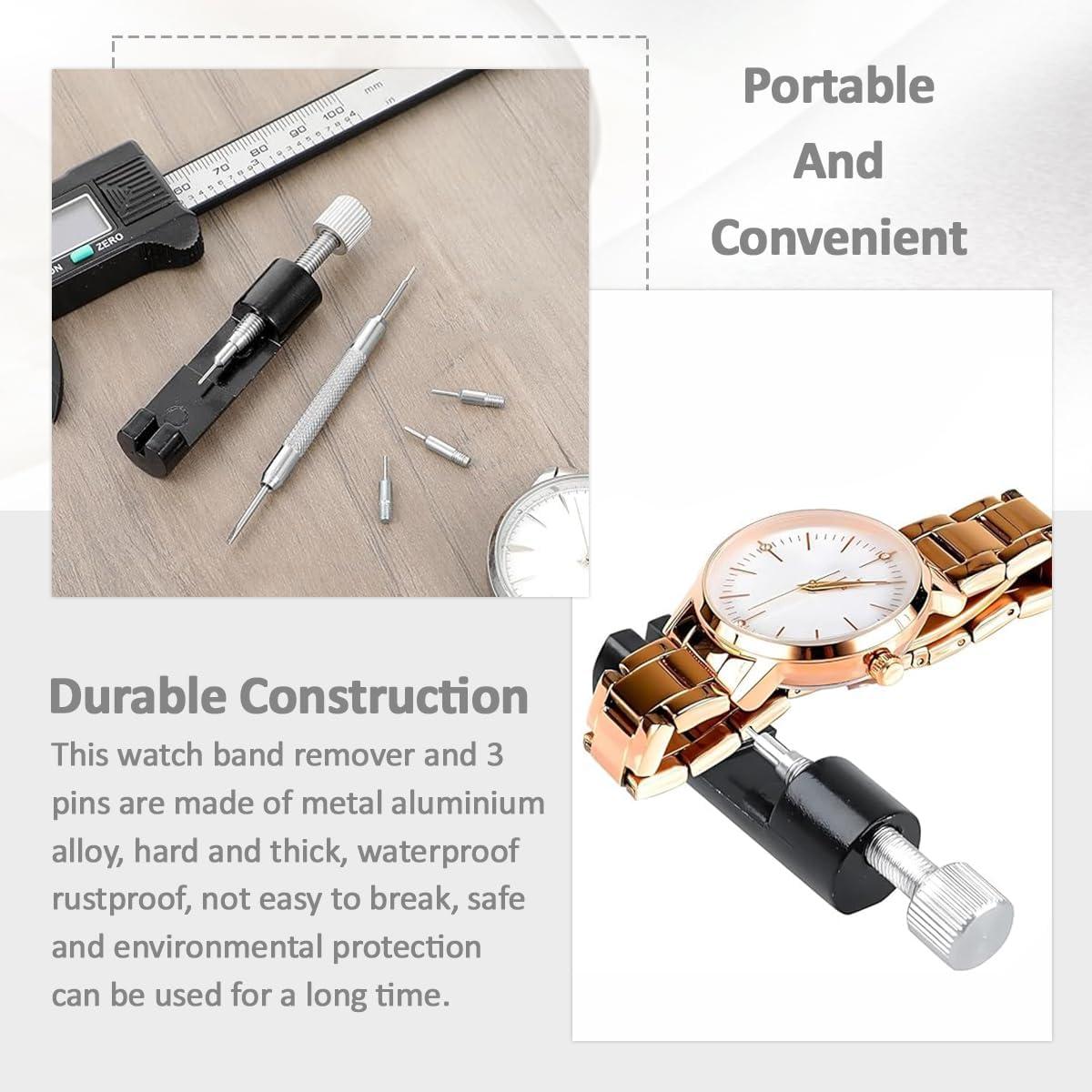 Kit de Herramientas para Ajuste de Reloj Xnrtioft - Negro