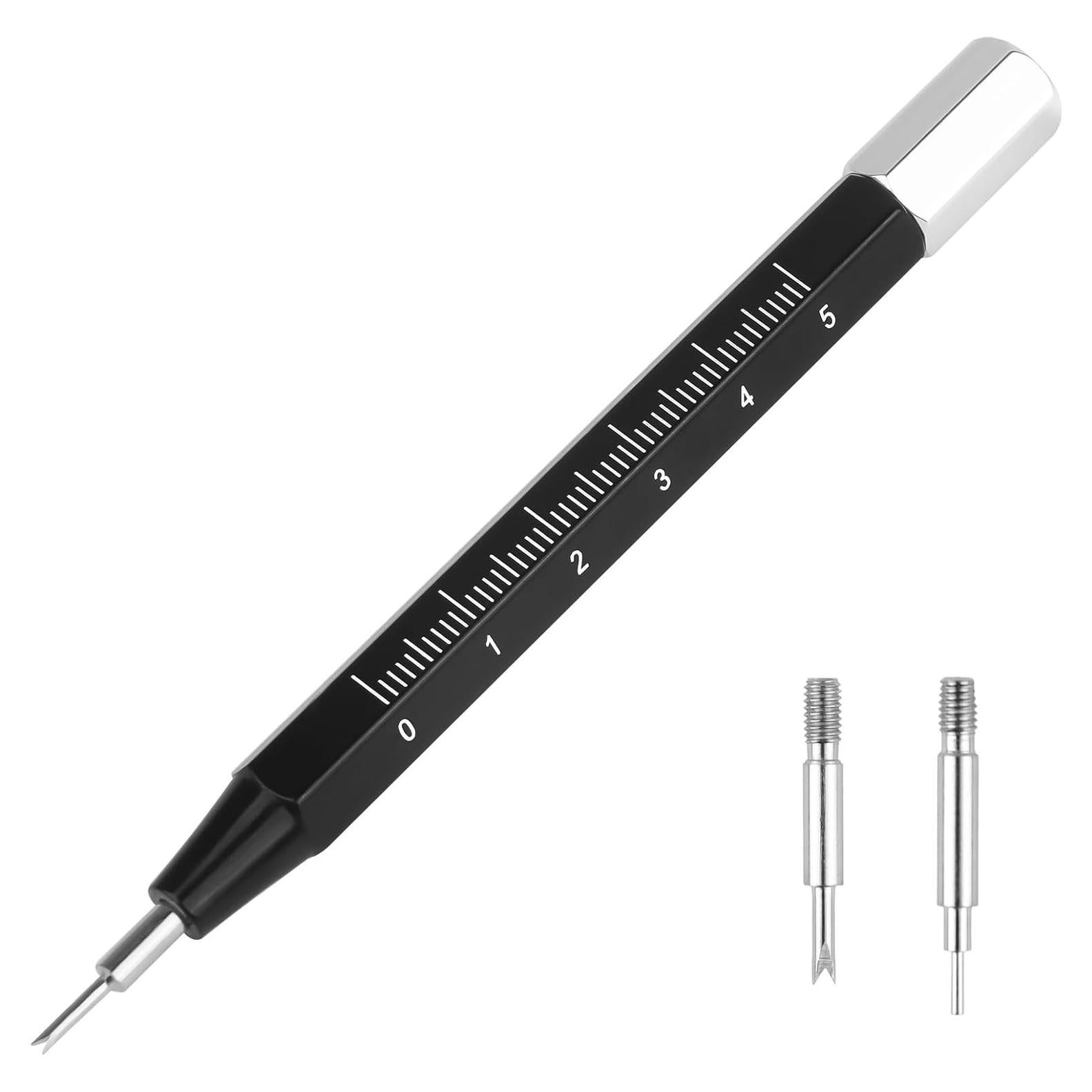 Herramienta Removedora de Pasadores de Correa de Reloj Notoke - Acero Inoxidable Multifuncional