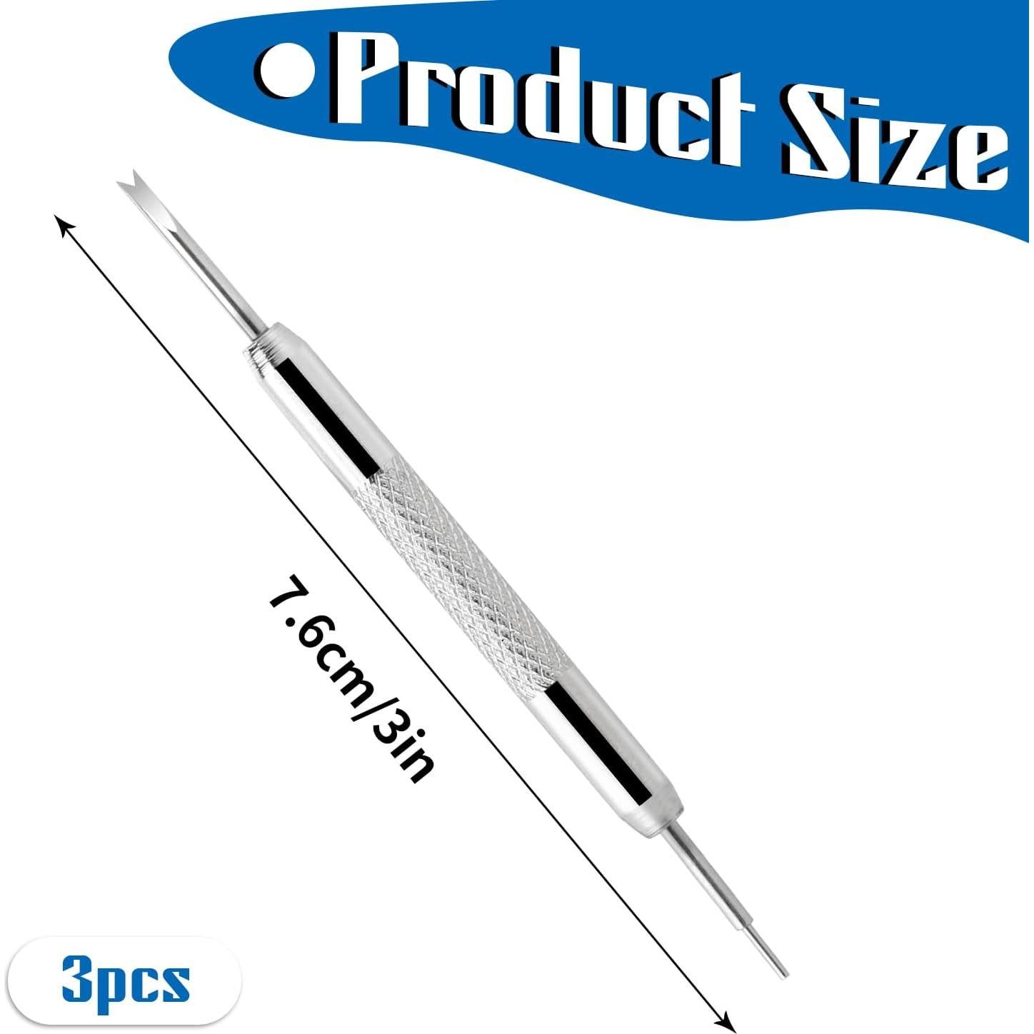 Kit de Herramientas para Quitar Pasadores de Reloj MOZEAT LENS - 3 Piezas Acero Inoxidable