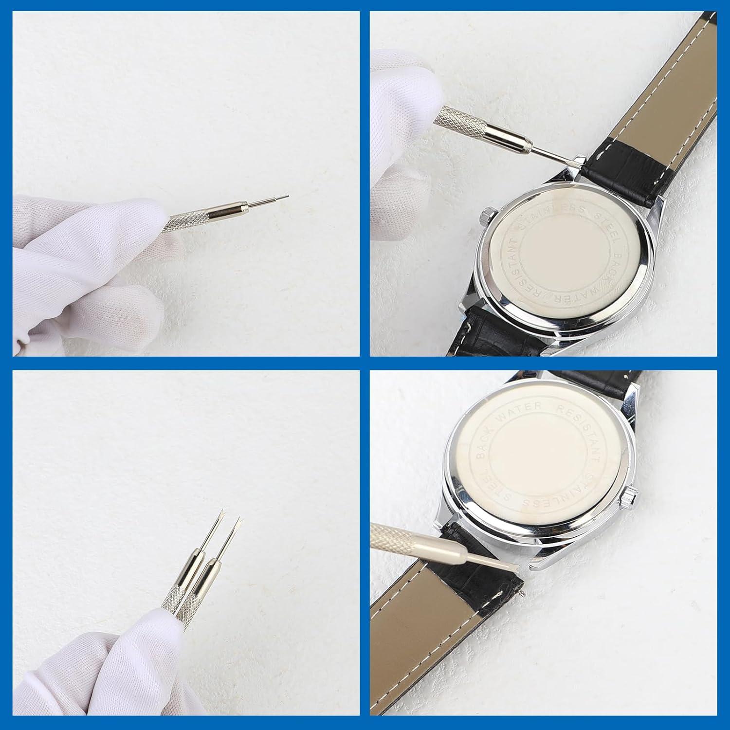 Kit de Herramientas para Quitar Pasadores de Reloj MOZEAT LENS - 3 Piezas Acero Inoxidable