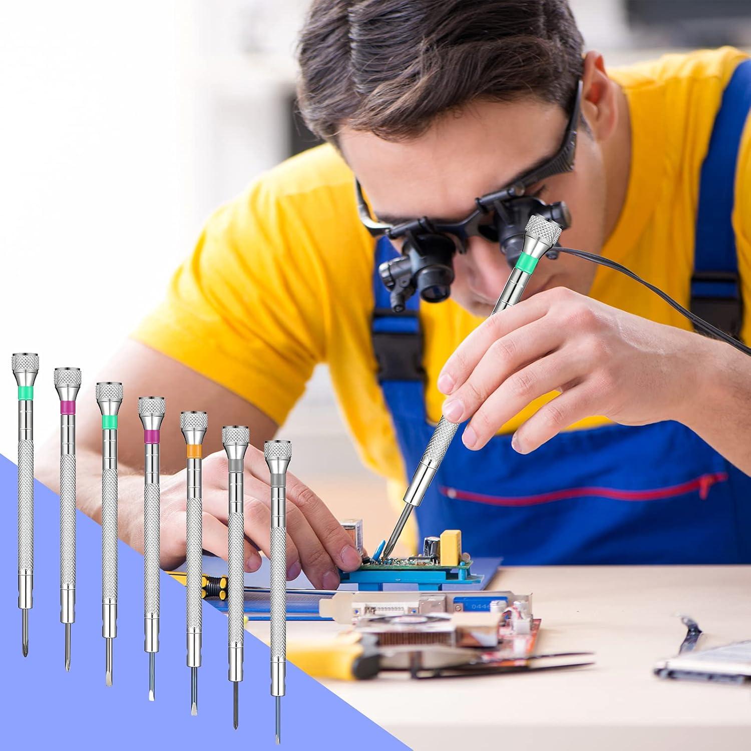 Juego de Destornilladores de Precisión Chumia 13 Piezas 0.6-2 mm