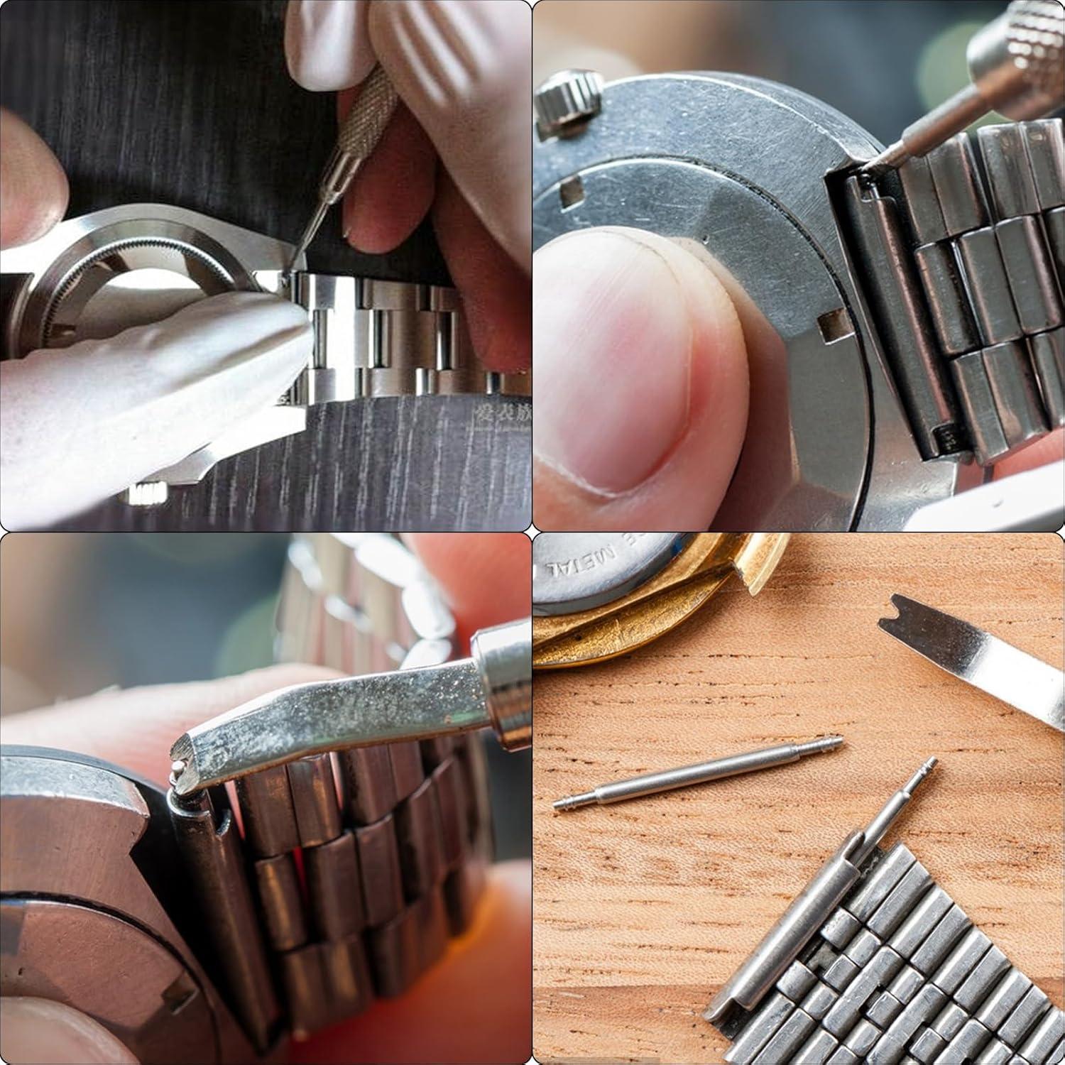 Kit de Herramientas para Reloj QBXMY7 - 360 Pasadores 8-25mm