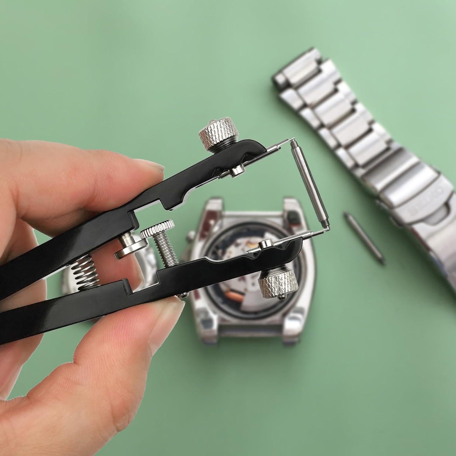 Juego de Herramientas de Pinzas para Reloj MFBJXC - 10 Pines