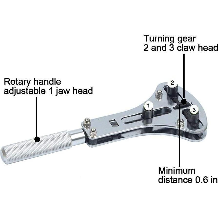 Kit de Herramientas de Reparación de Reloj JDYYICZ - 18 Piezas
