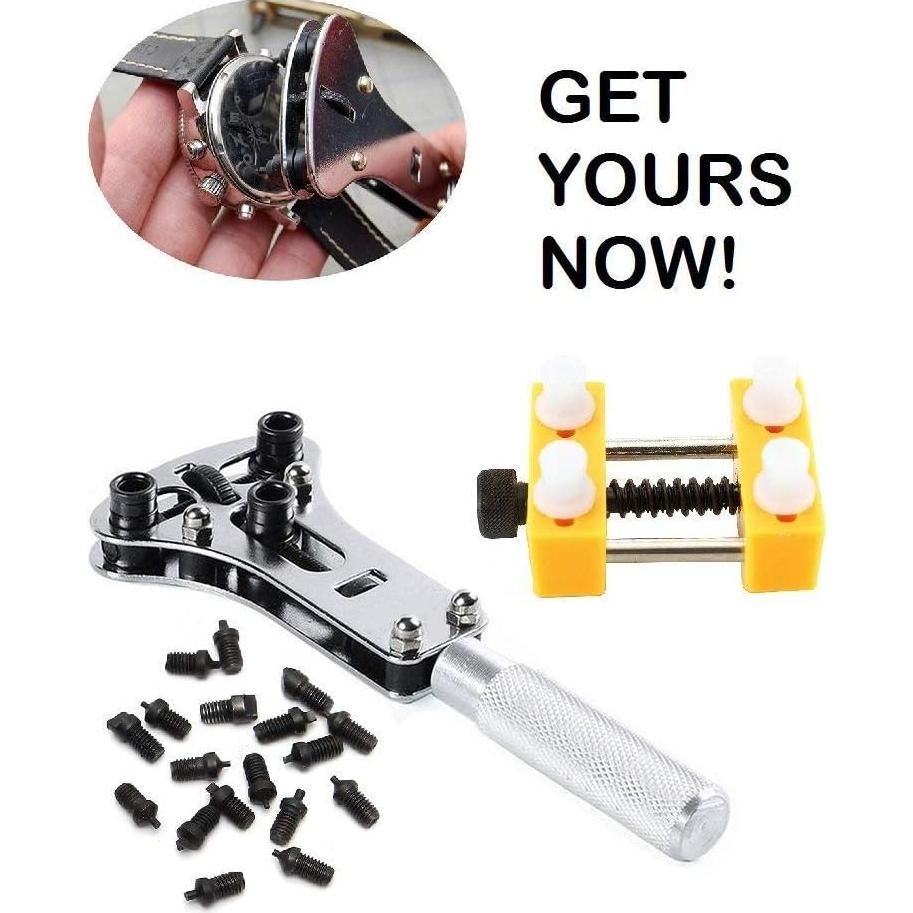 Kit de Herramientas de Reparación de Reloj JDYYICZ - 18 Piezas