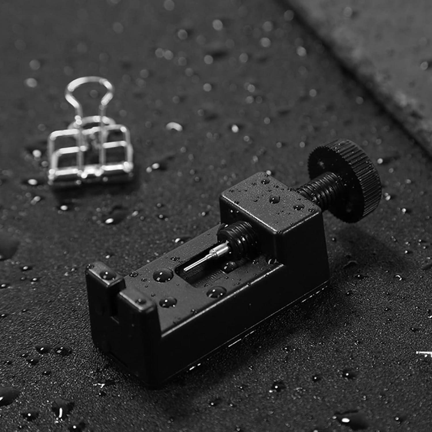 Watch Link Removal Tool Kit Band Chain Link Pin Remover For Smartwatch Bracelet Strap Adjustment Repair For Watch Maker Chain Link Pin Remover Latch Watch Link Removal Tool Kit Band Remover Strap