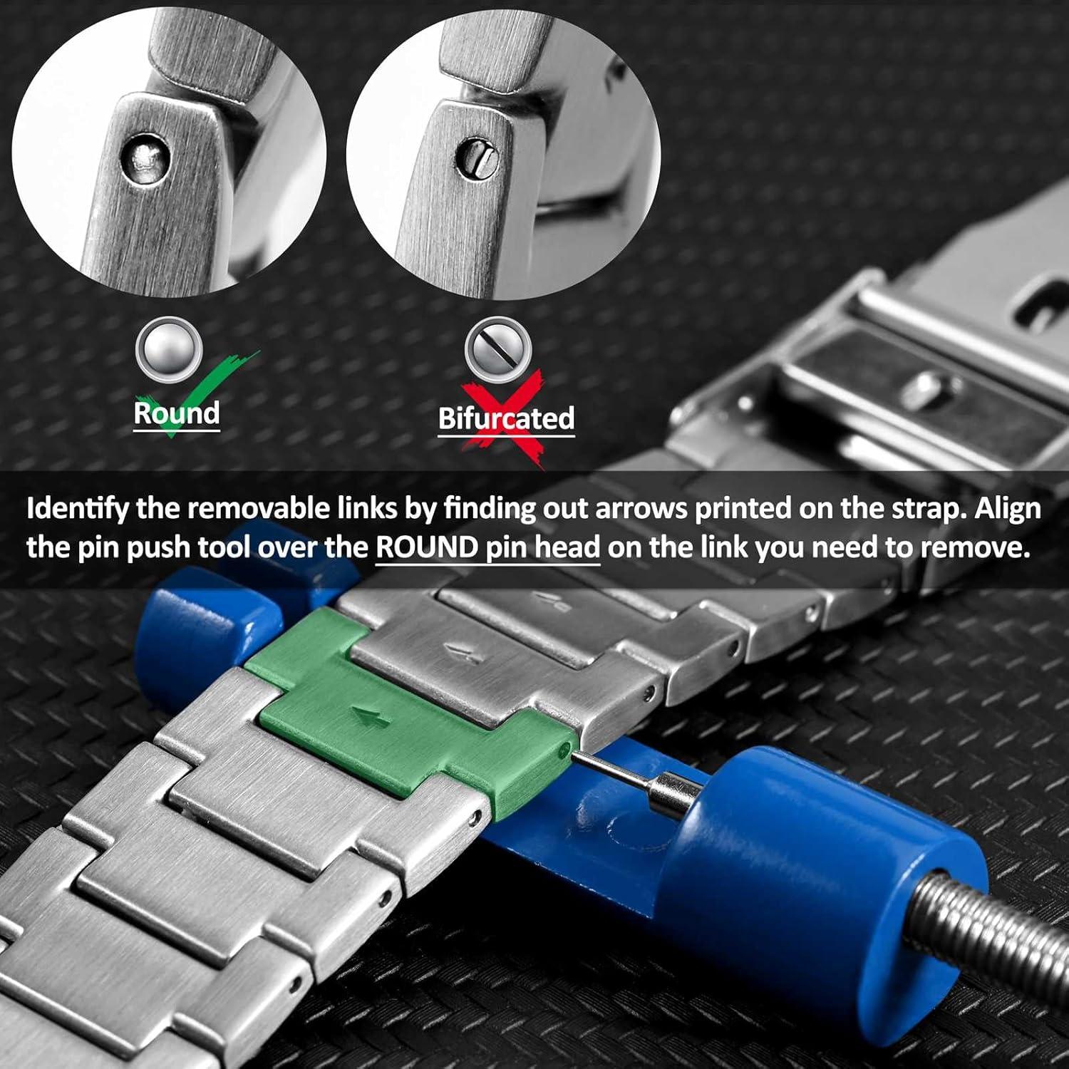 Herramienta de Remoción de Correa de Reloj WOCCI Azul