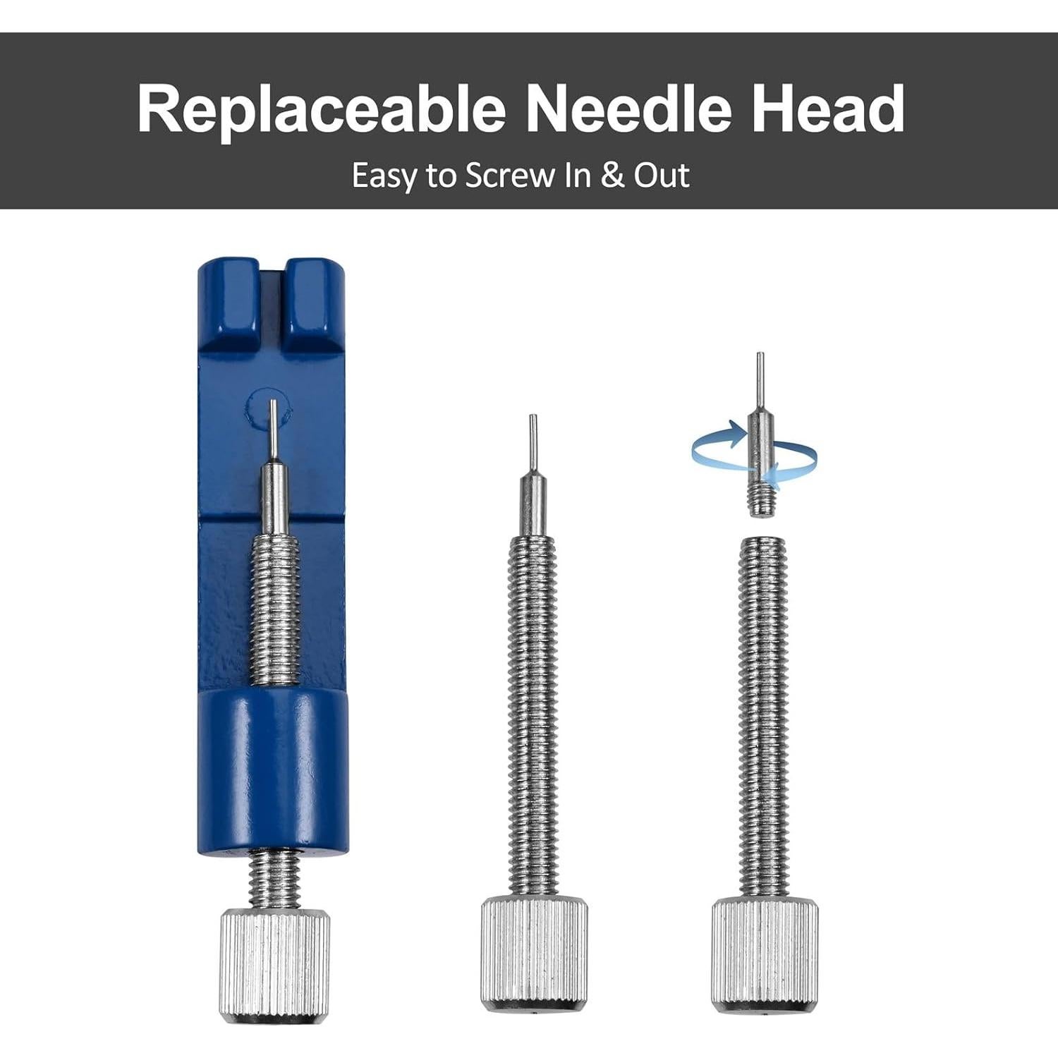 Herramienta de Remoción de Correa de Reloj WOCCI Azul