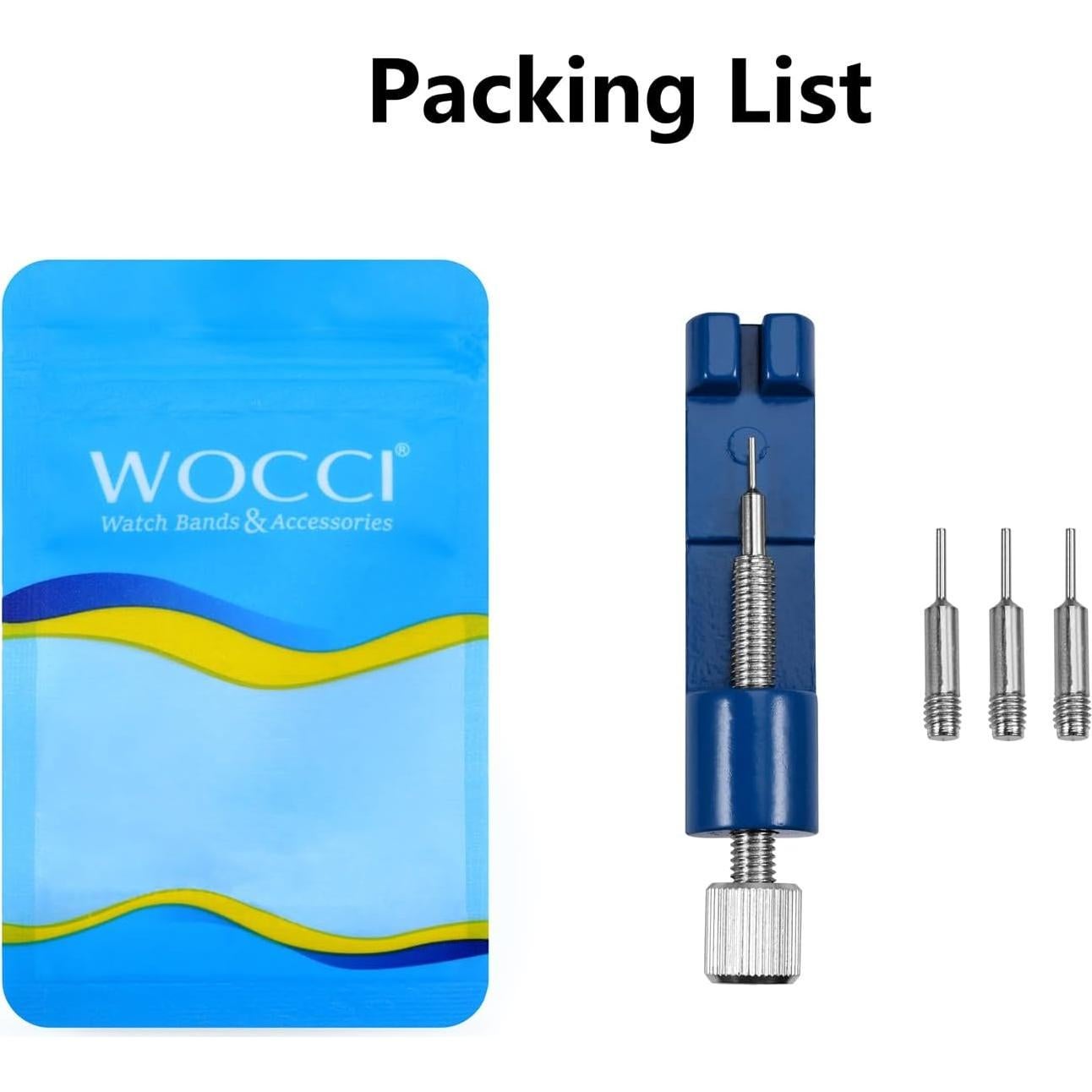 Herramienta de Remoción de Correa de Reloj WOCCI Azul