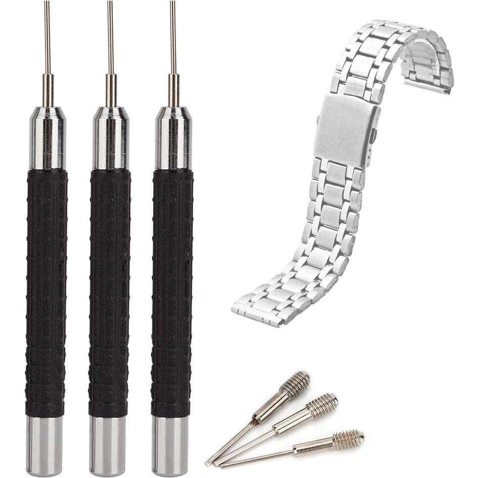 Removedor de Enlaces de Correa de Reloj Yuyte, Set 3 Piezas