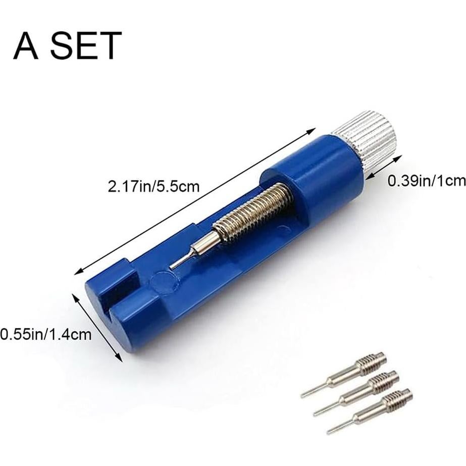 Kit de Herramientas para Ajuste de Correa de Reloj Xnrtioft Azul