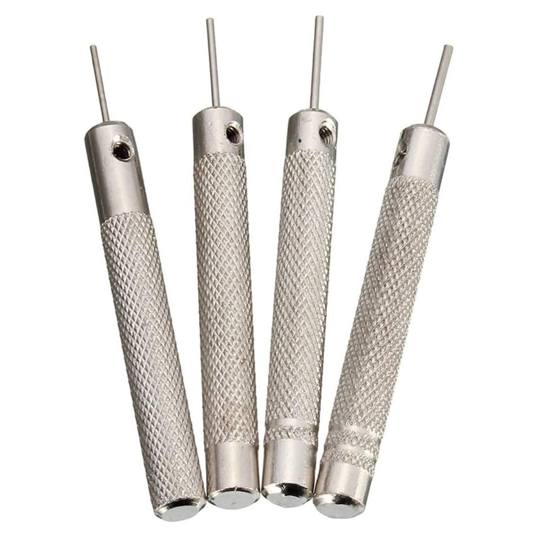 Kit de Punzones de Acero Inoxidable ODETOJOY 4 Piezas 0.7-1.0mm