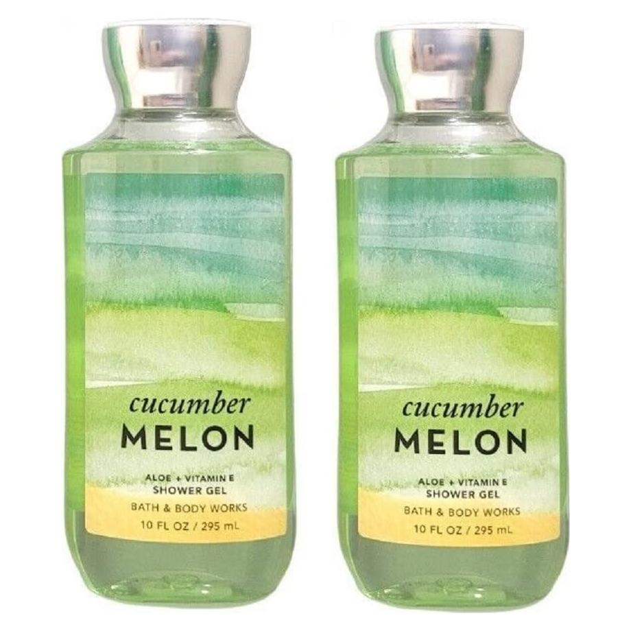 Gel de Ducha Pepino y Melón Bath and Body Works 2x295ml