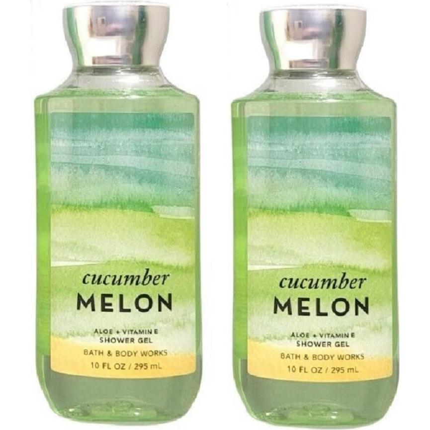 Gel de Ducha Pepino y Melón Bath and Body Works 2x295ml