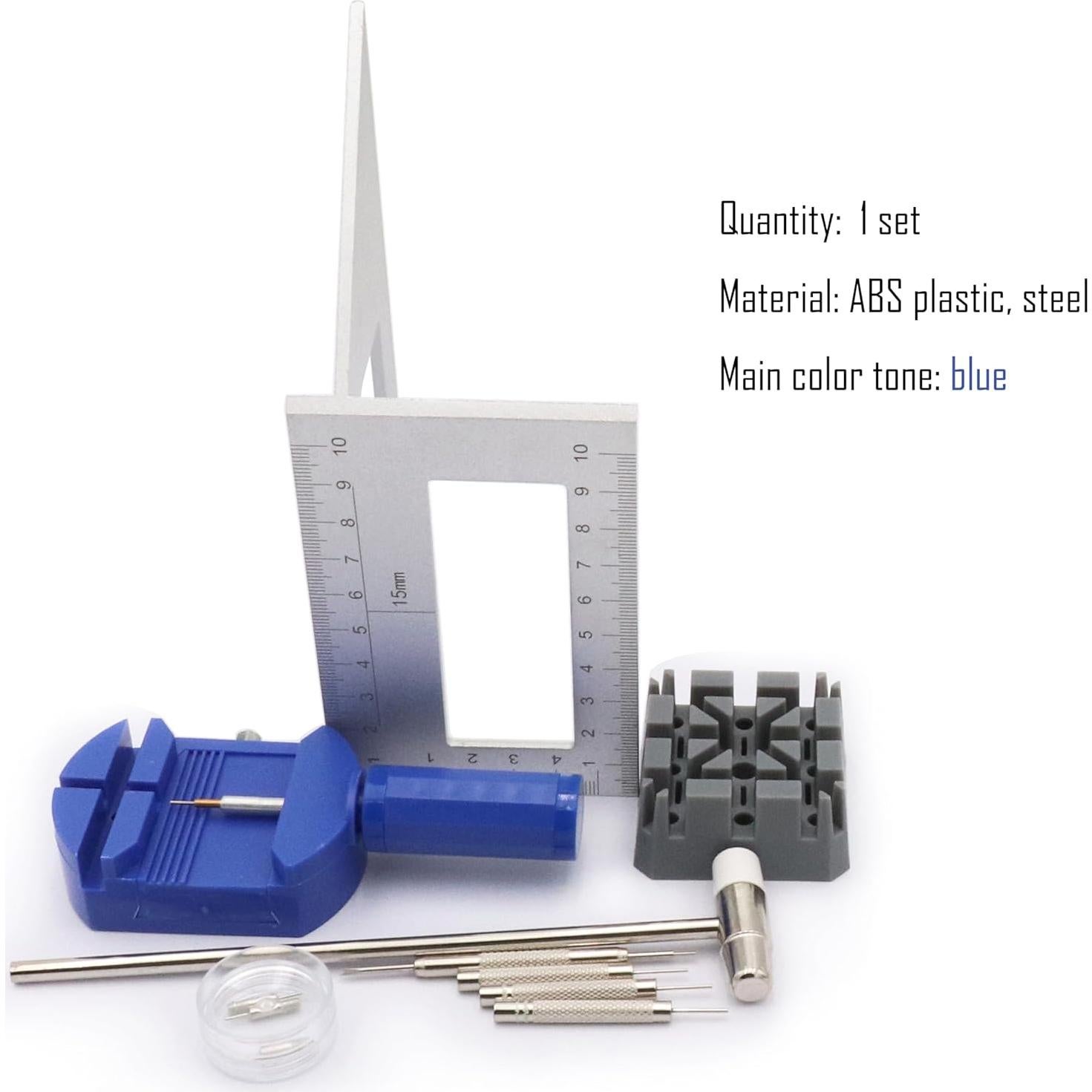 Kit de Herramientas para Reloj SCXCLY - Eliminación de Eslabones Azul