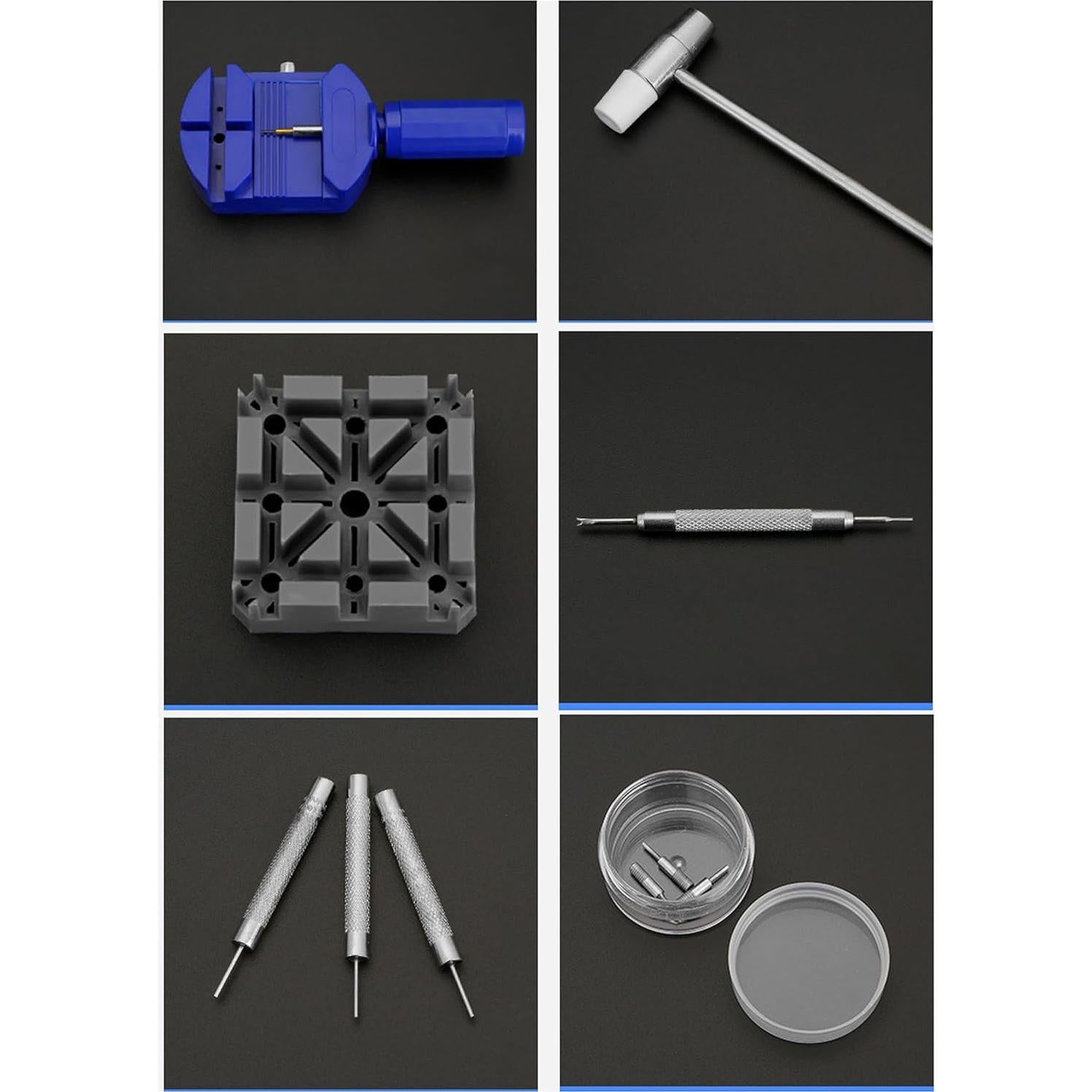 Kit de Herramientas para Reloj SCXCLY - Eliminación de Eslabones Azul