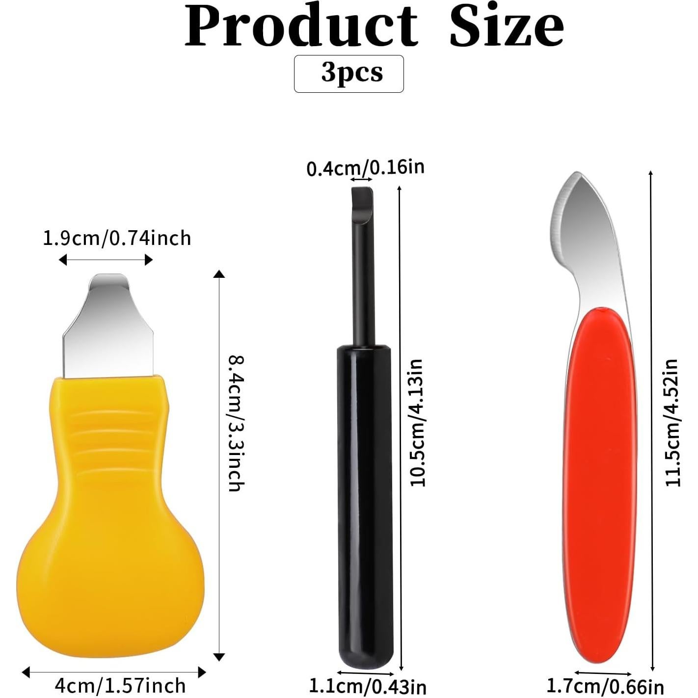 Kit de Herramientas de Remoción de Fondo de Reloj Mozeat 3 Piezas