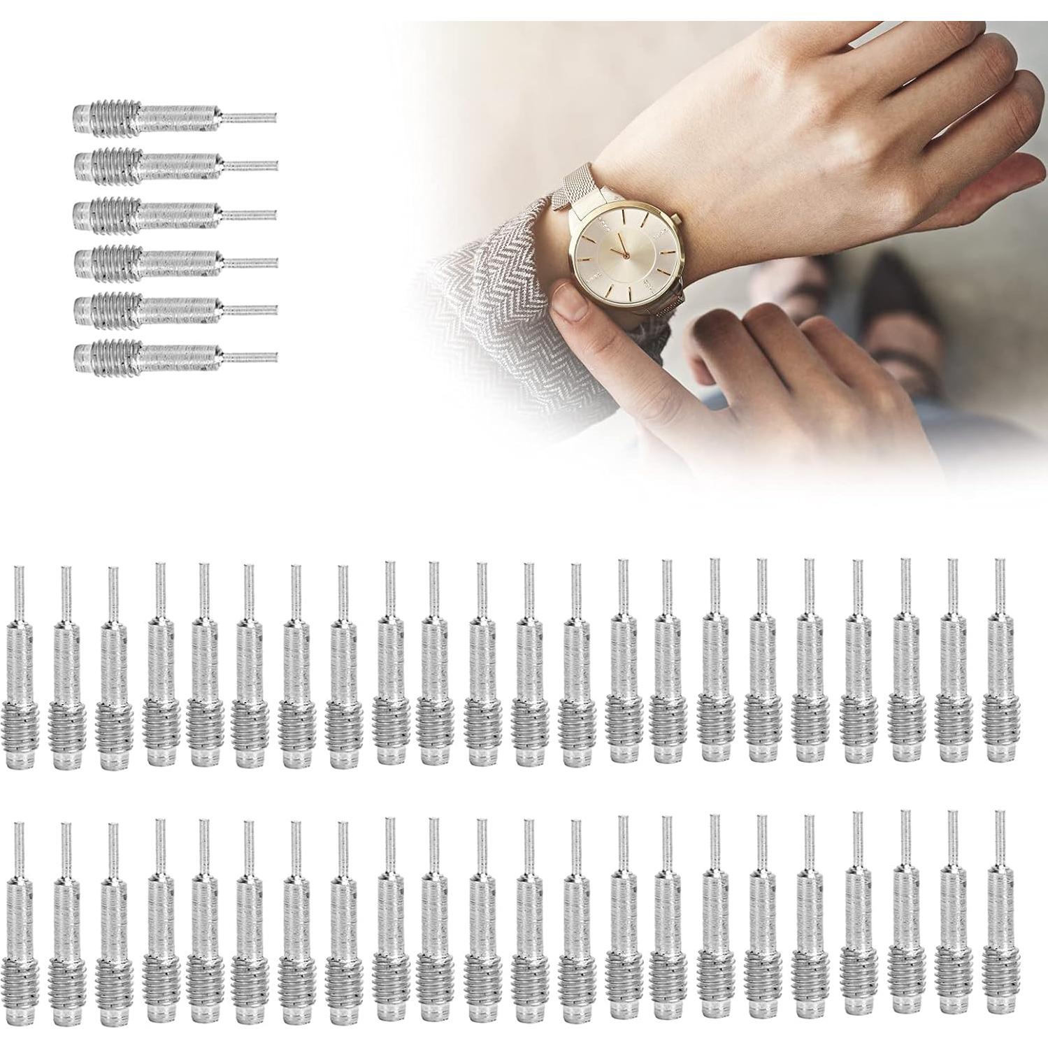 50 Piezas Punta de Repuesto para Herramienta de Reloj Brrnoog