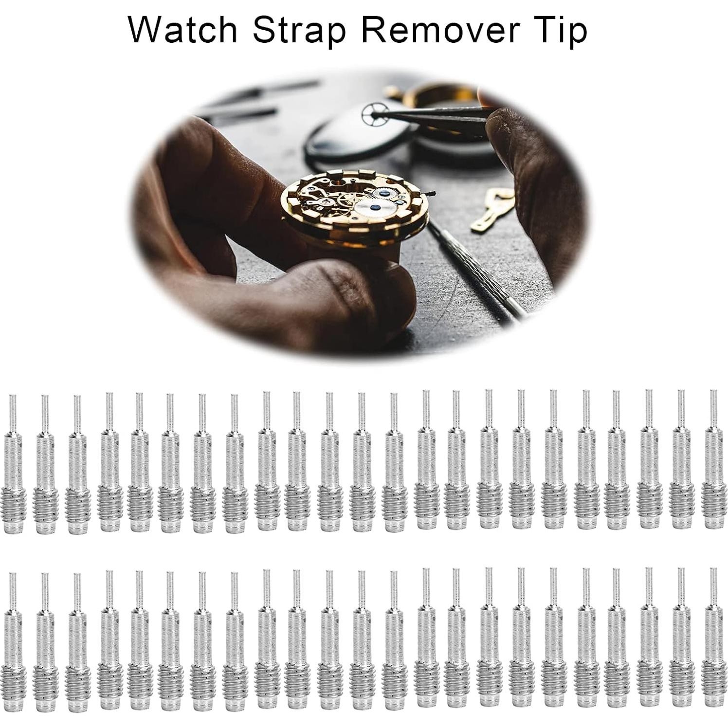 50 Piezas Punta de Repuesto para Herramienta de Reloj Brrnoog