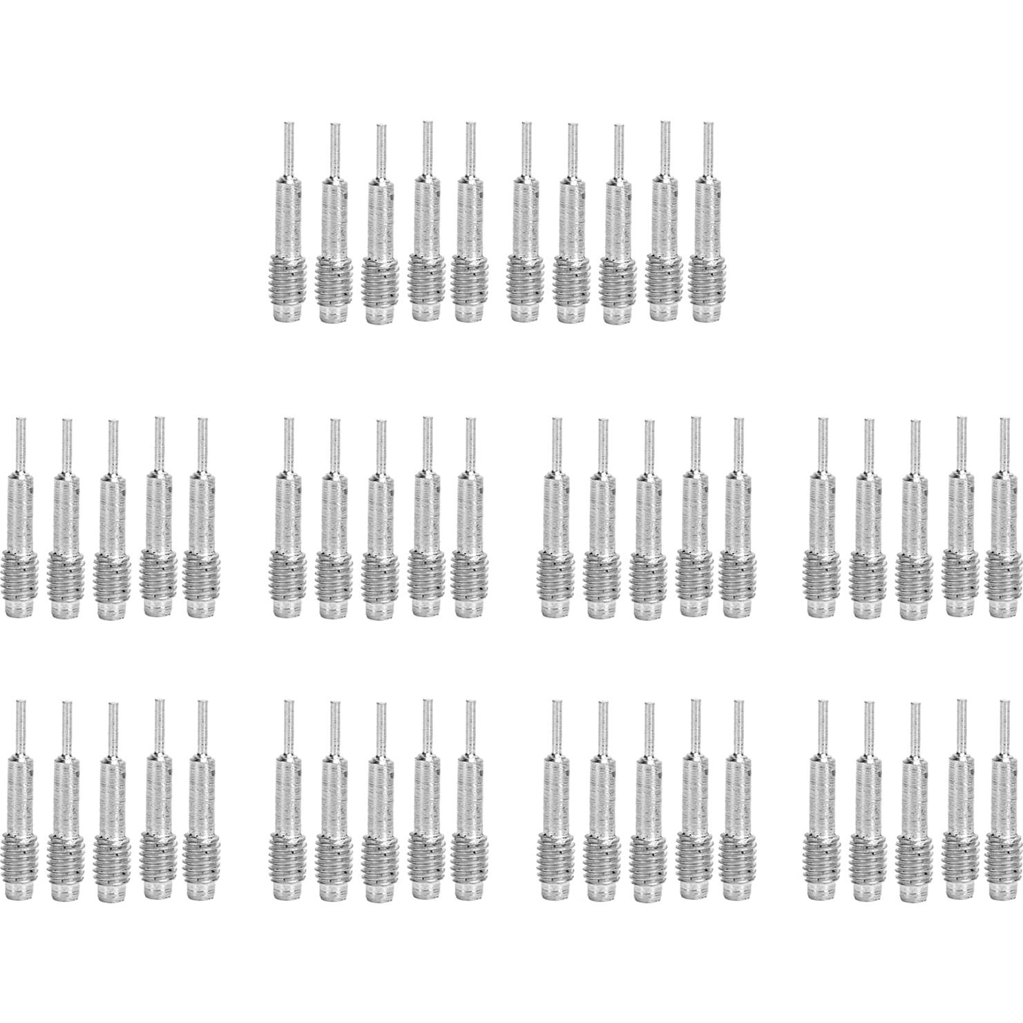 50 Piezas Punta de Repuesto para Herramienta de Reloj Brrnoog