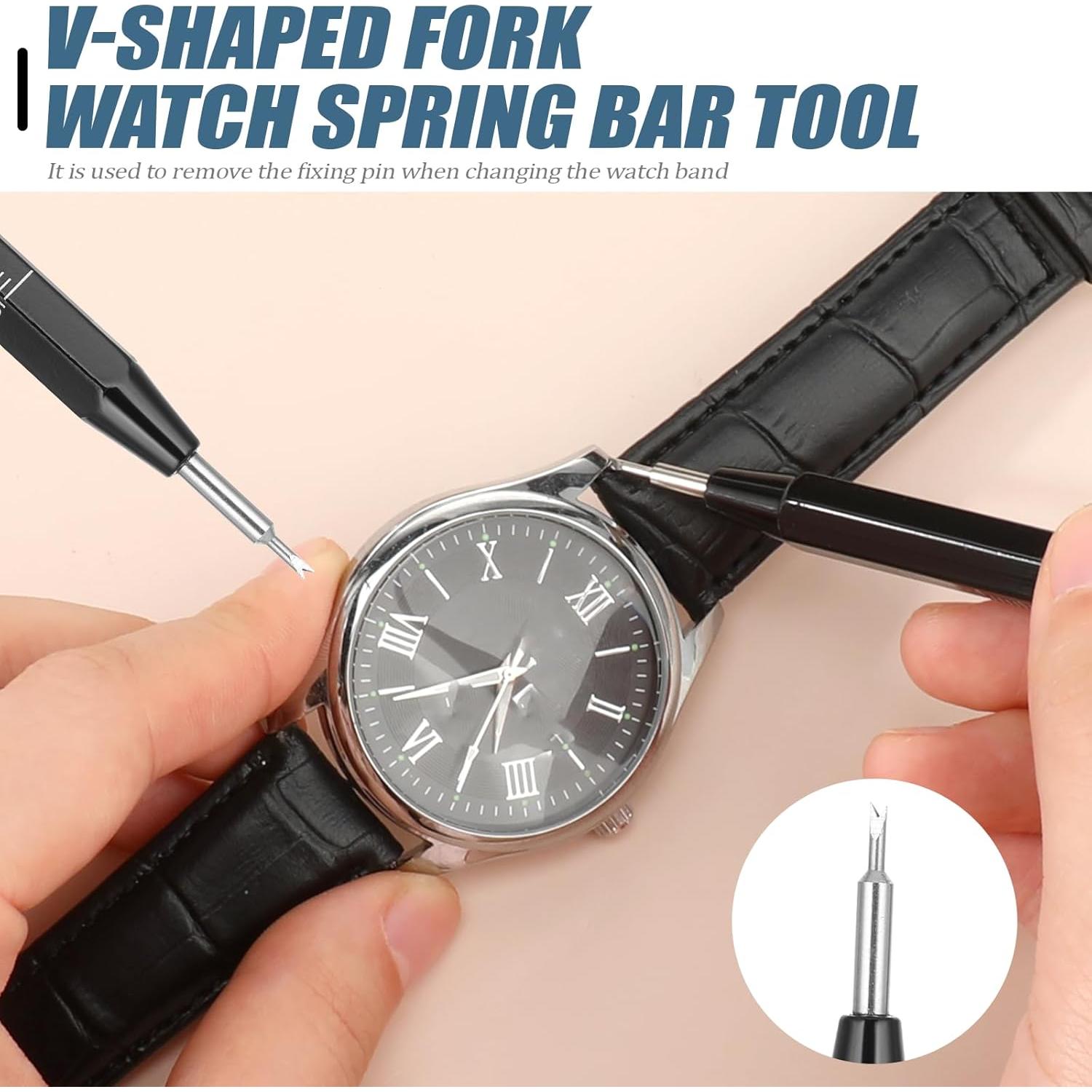Herramienta de Extracción de Correa de Reloj Yuomeaz Doble Cara