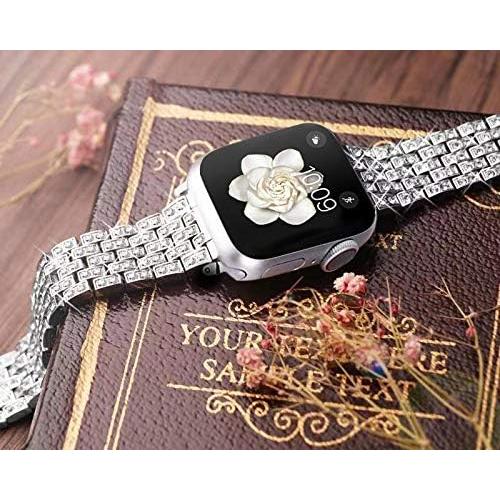 Banda de Joyería Dsytom para Apple Watch 38-49mm Plata