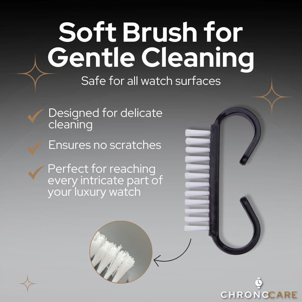 Kit de Limpieza de Reloj ChronoCare - Spray 118ml y 59ml, Toalla Microfibra