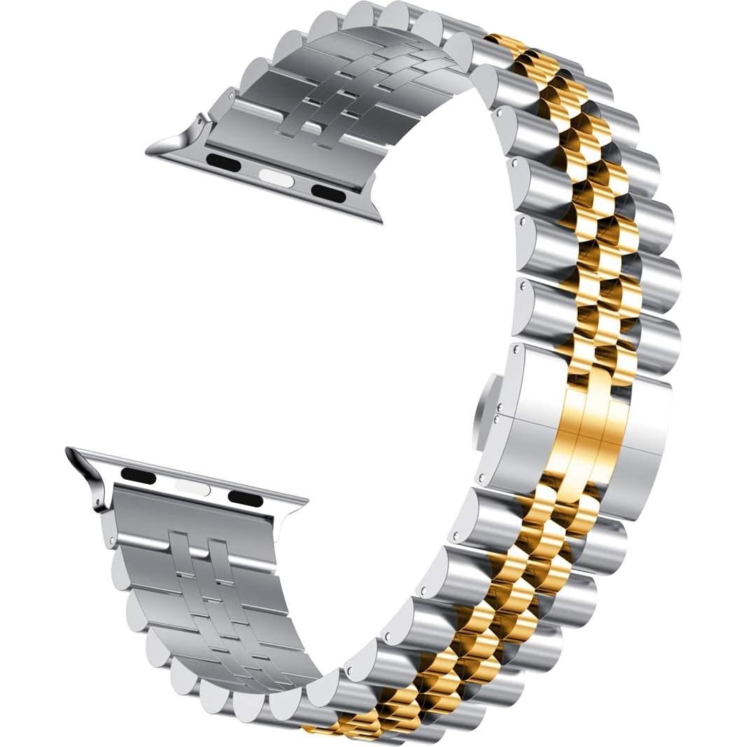 Banda de Acero Inoxidable Wolait para Apple Watch Ultra 49mm/46mm/45mm