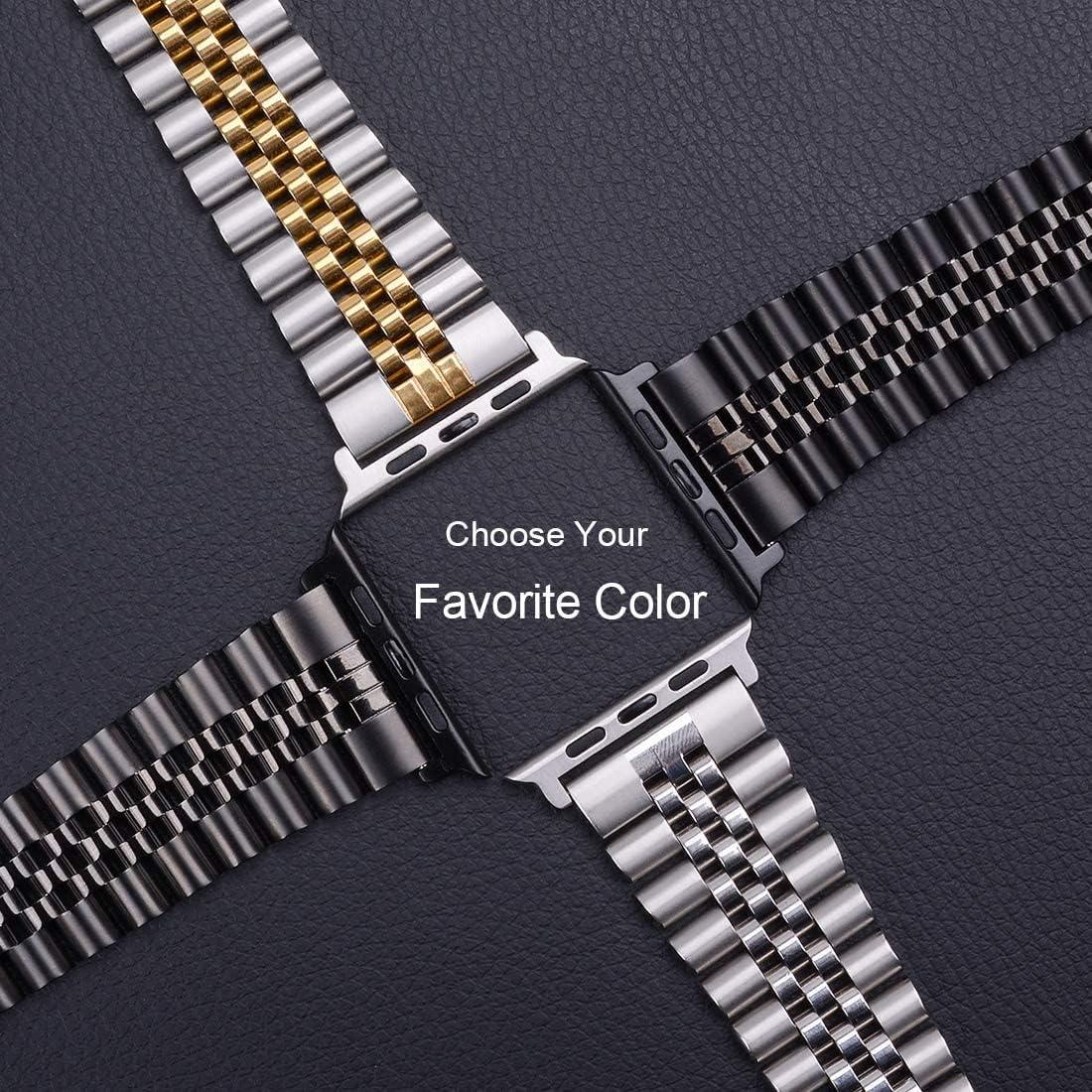 Banda de Acero Inoxidable Wolait para Apple Watch Ultra 49mm/46mm/45mm