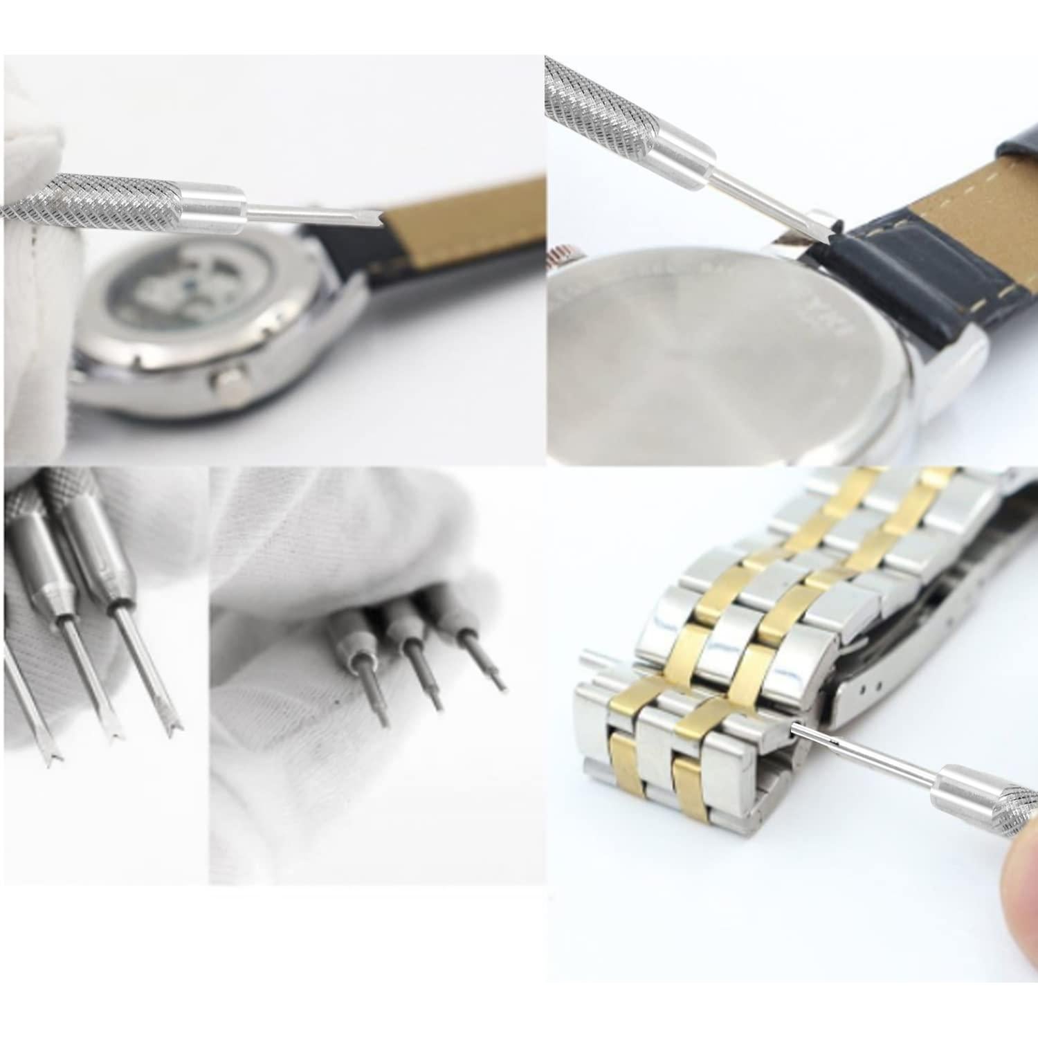 40 Pasadores de Resorte 20mm Acero Inoxidable Honbay + 2 Herramientas