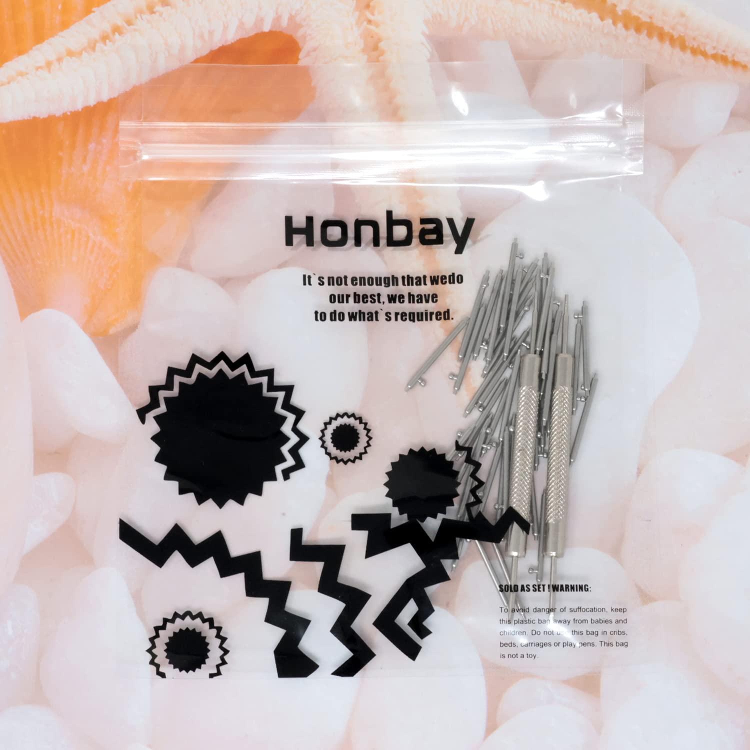 40 Pasadores de Resorte 20mm Acero Inoxidable Honbay + 2 Herramientas