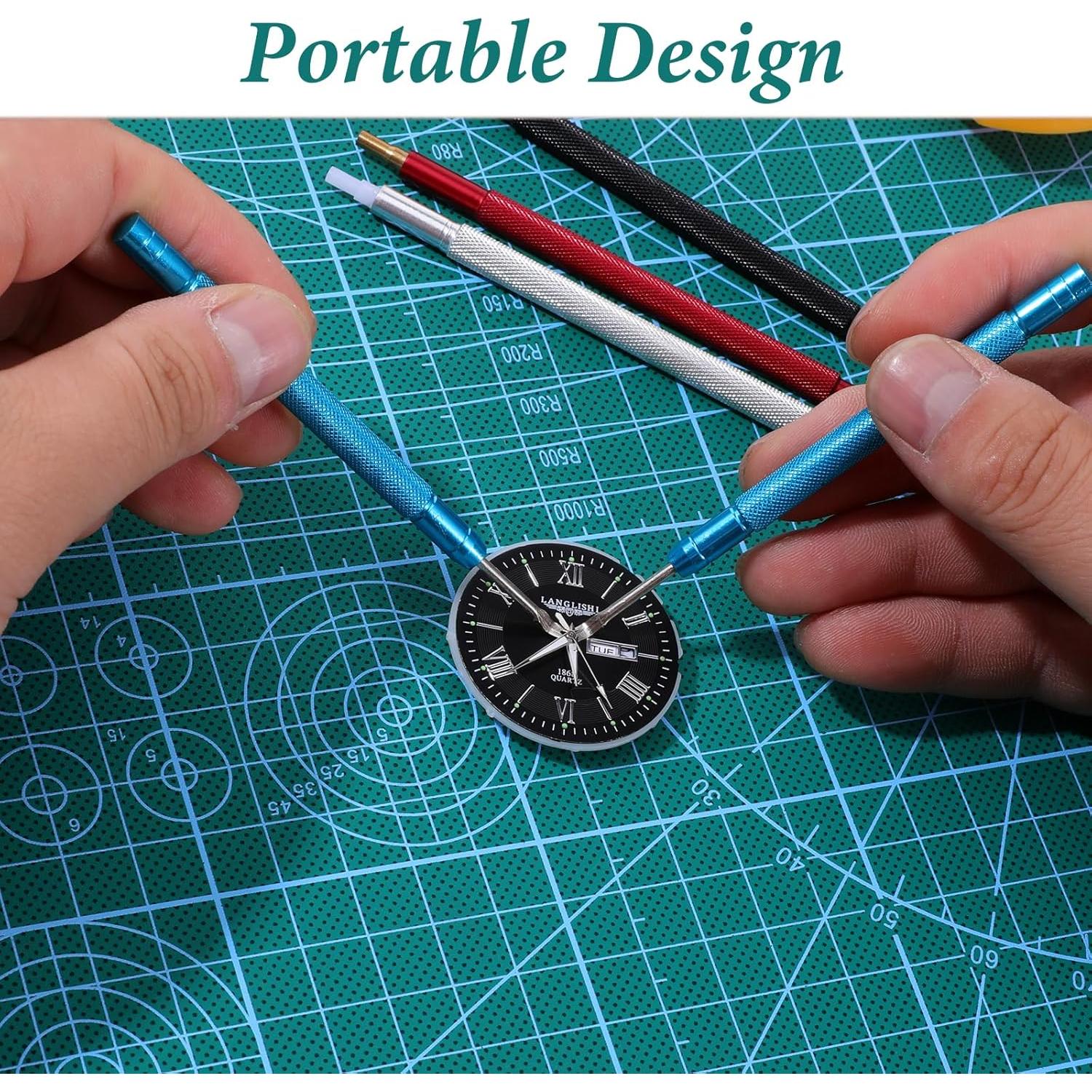 Kit de Herramientas de Reloj Aeaocvo 5 Piezas Acero Inoxidable