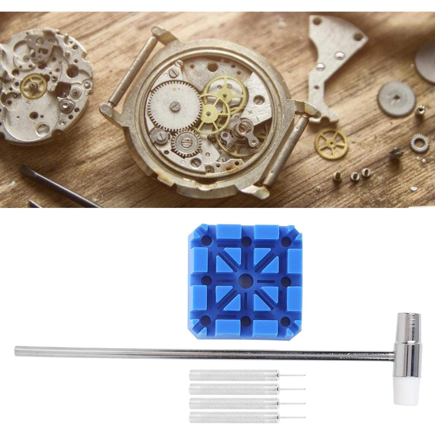 Juego de Herramientas KUIDAMOS para Reparación de Relojes 6 Piezas