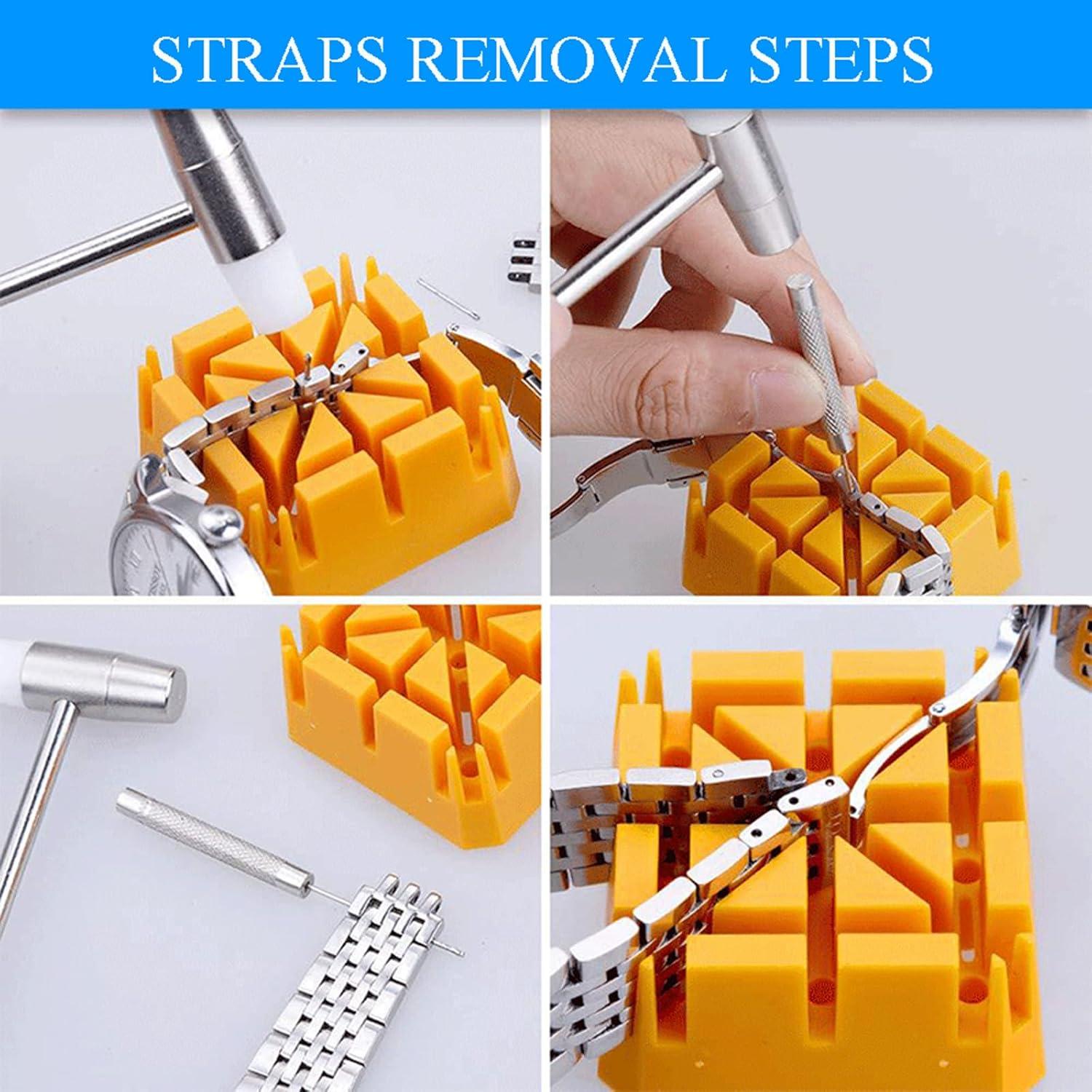 Kit de Herramientas de Reparación de Reloj Aokelily 59 en 1