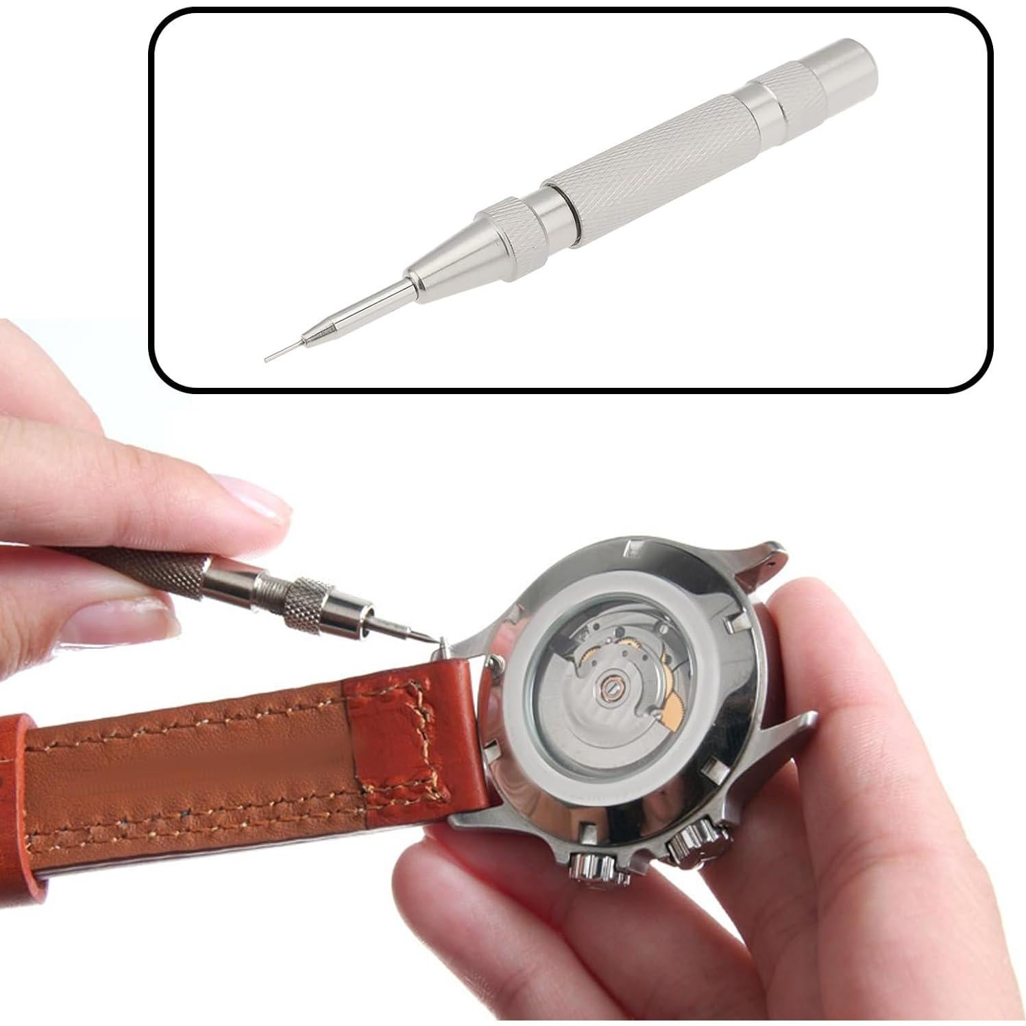 Herramienta para quitar eslabones de reloj Micro Traders 125mm