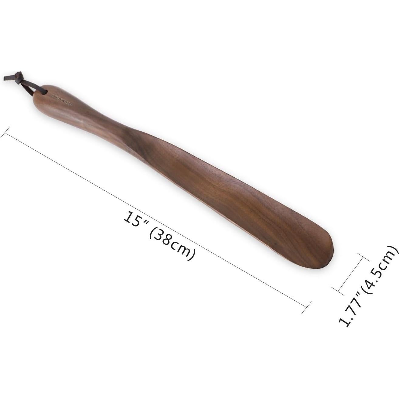 Cuchara para zapatos Muso Wood de Madera de Nogal 38 cm