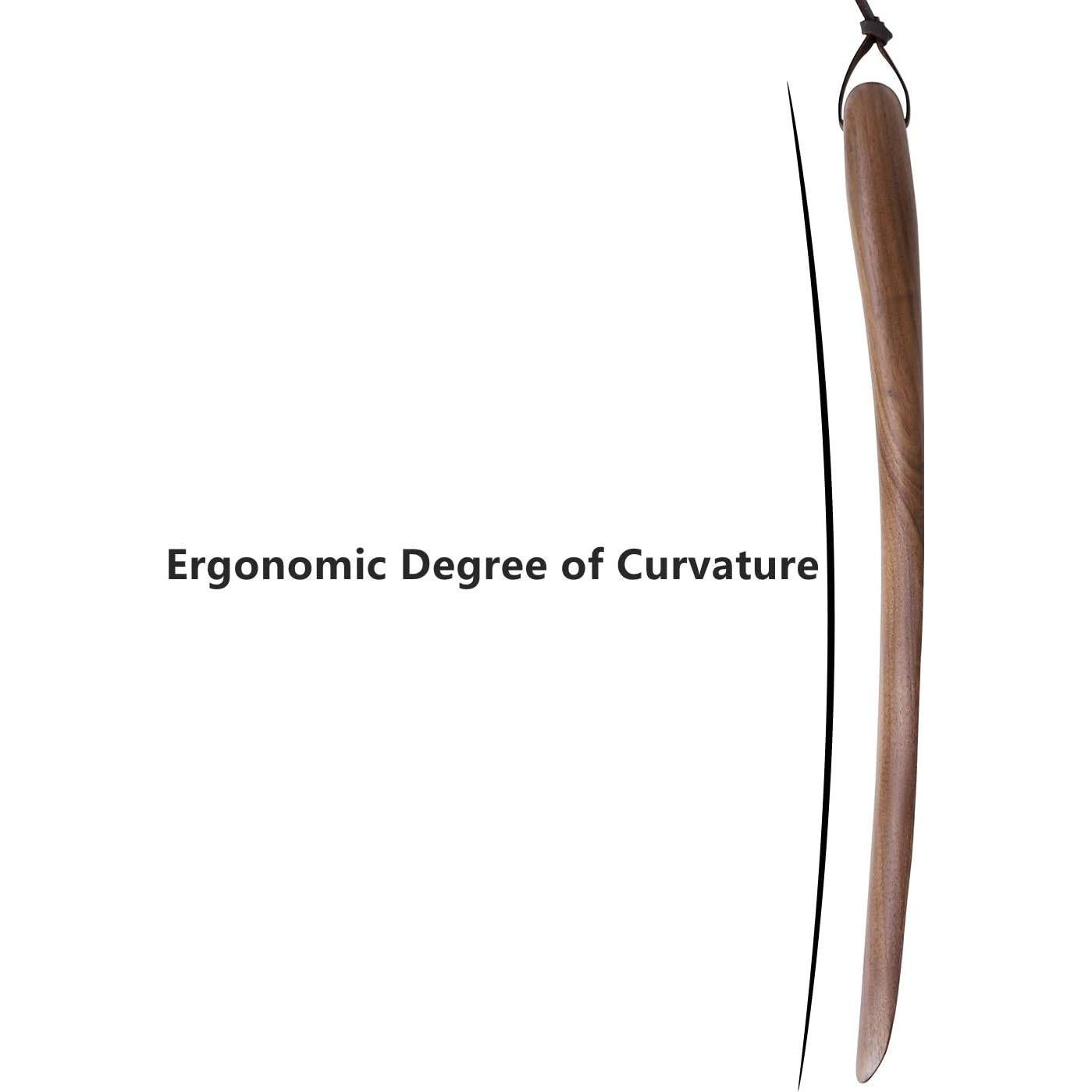 Cuchara para zapatos Muso Wood de Madera de Nogal 38 cm