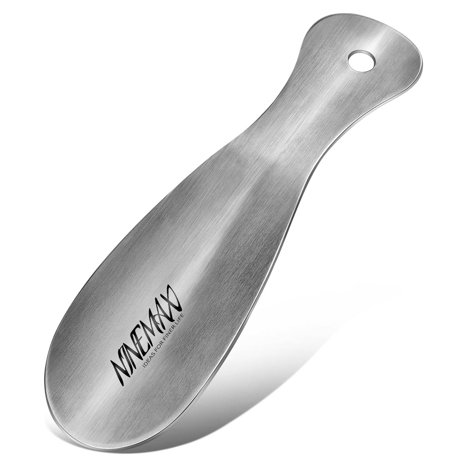 Cuerno de Zapato de Metal NINEMAX 19.05 cm Portátil para Viaje