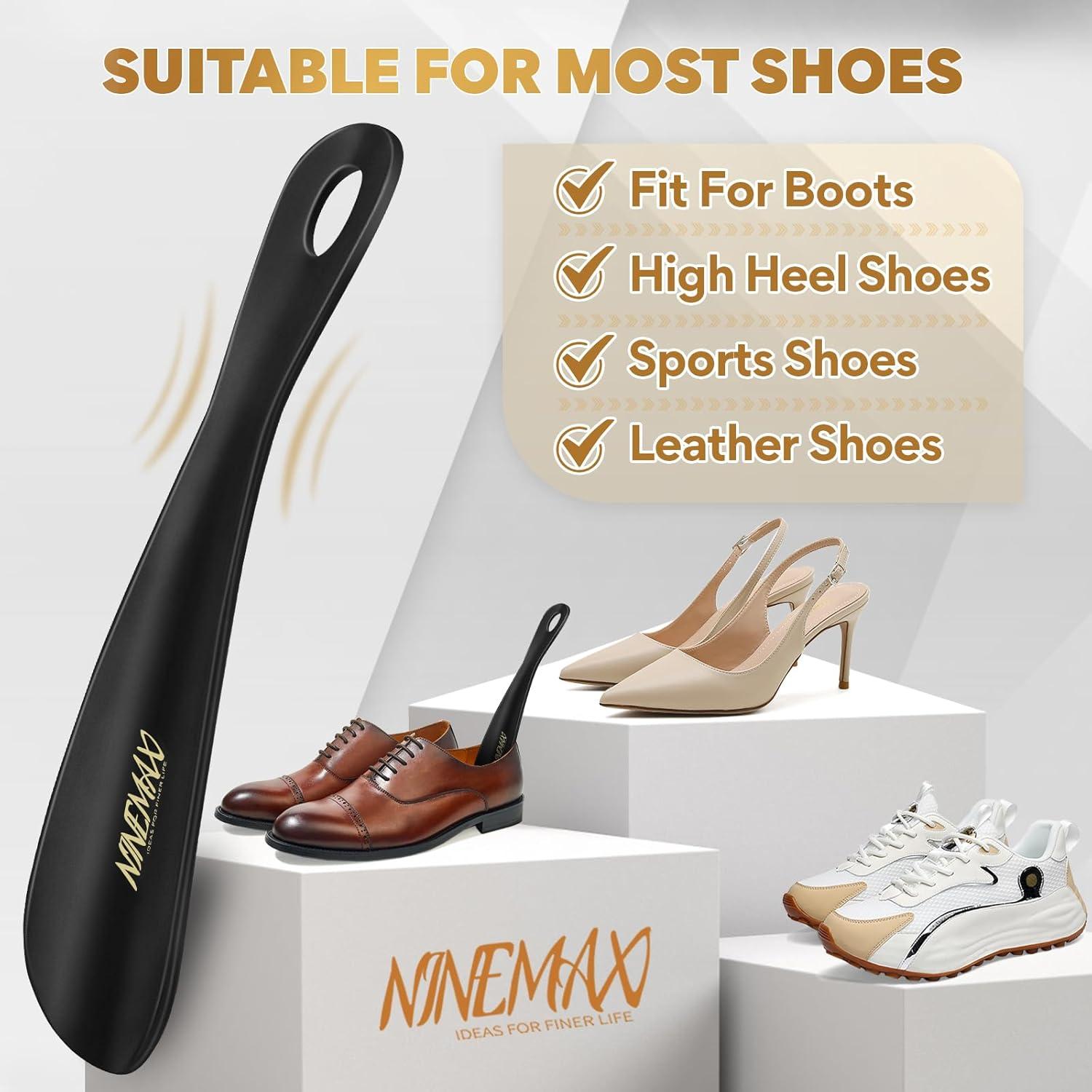 Cuerno de Zapato NINEMAX de Plástico 19 cm Portátil Negro