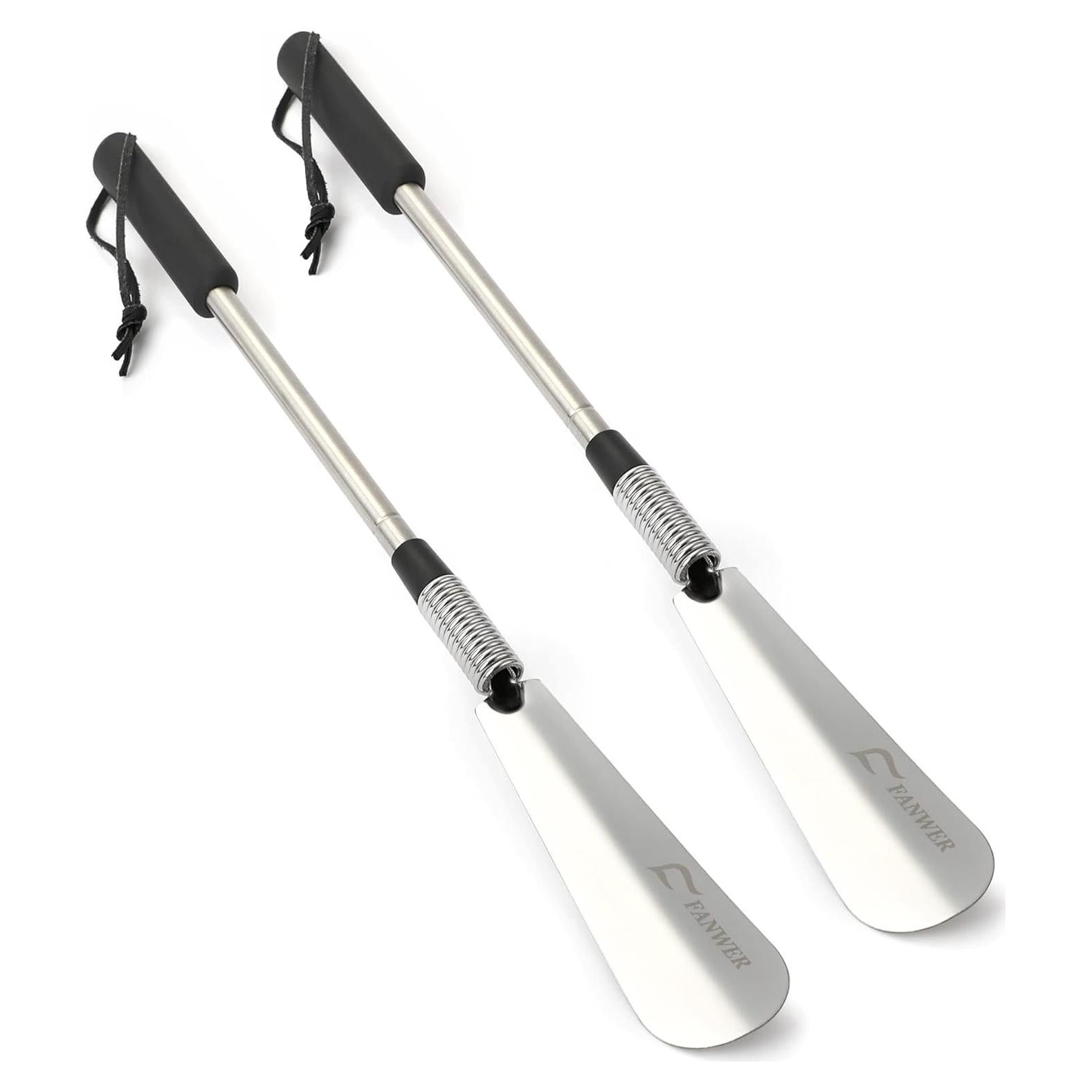Cuerno de zapato ajustable Fanwer de acero inoxidable 40-79 cm
