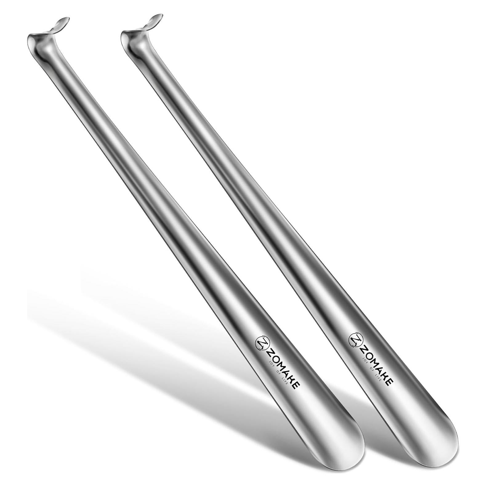 Cuerno de Zapato de Mango Largo ZOMAKE Acero Inoxidable 42 cm