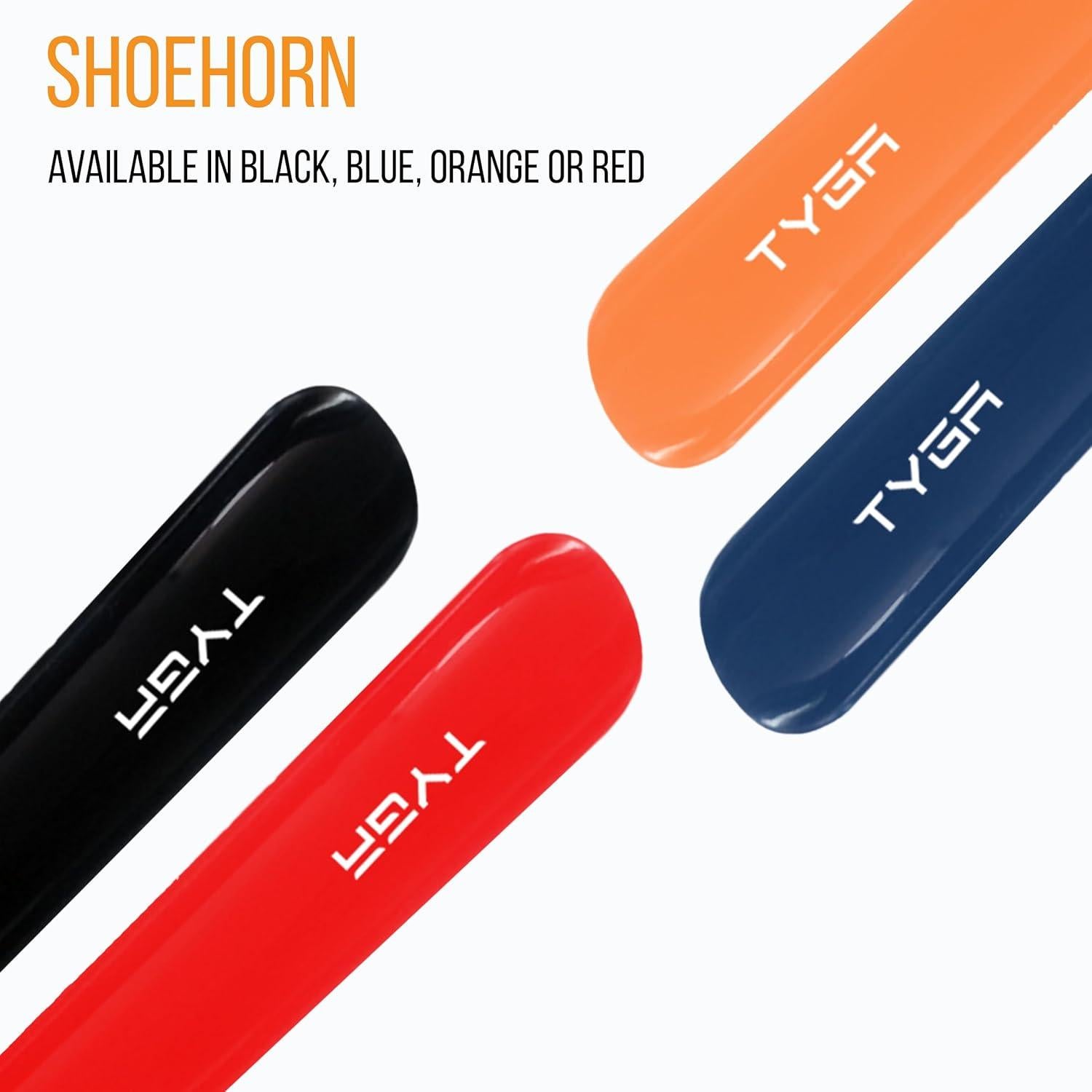 Cuerno de Zapato TYGA Mango Largo 43cm Plástico Flexible