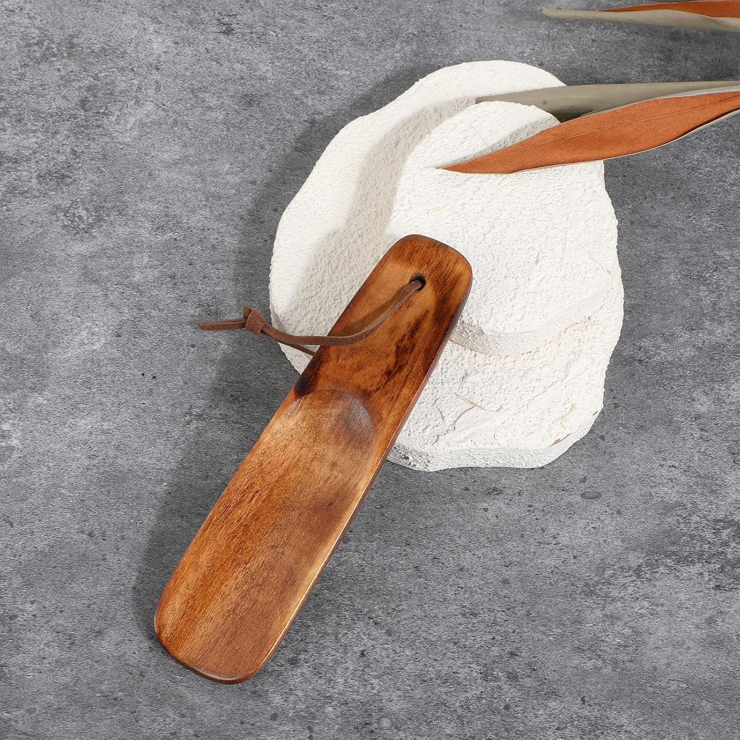 Cuchara de Zapato de Madera Piriuuo 15.24 cm Antideslizante