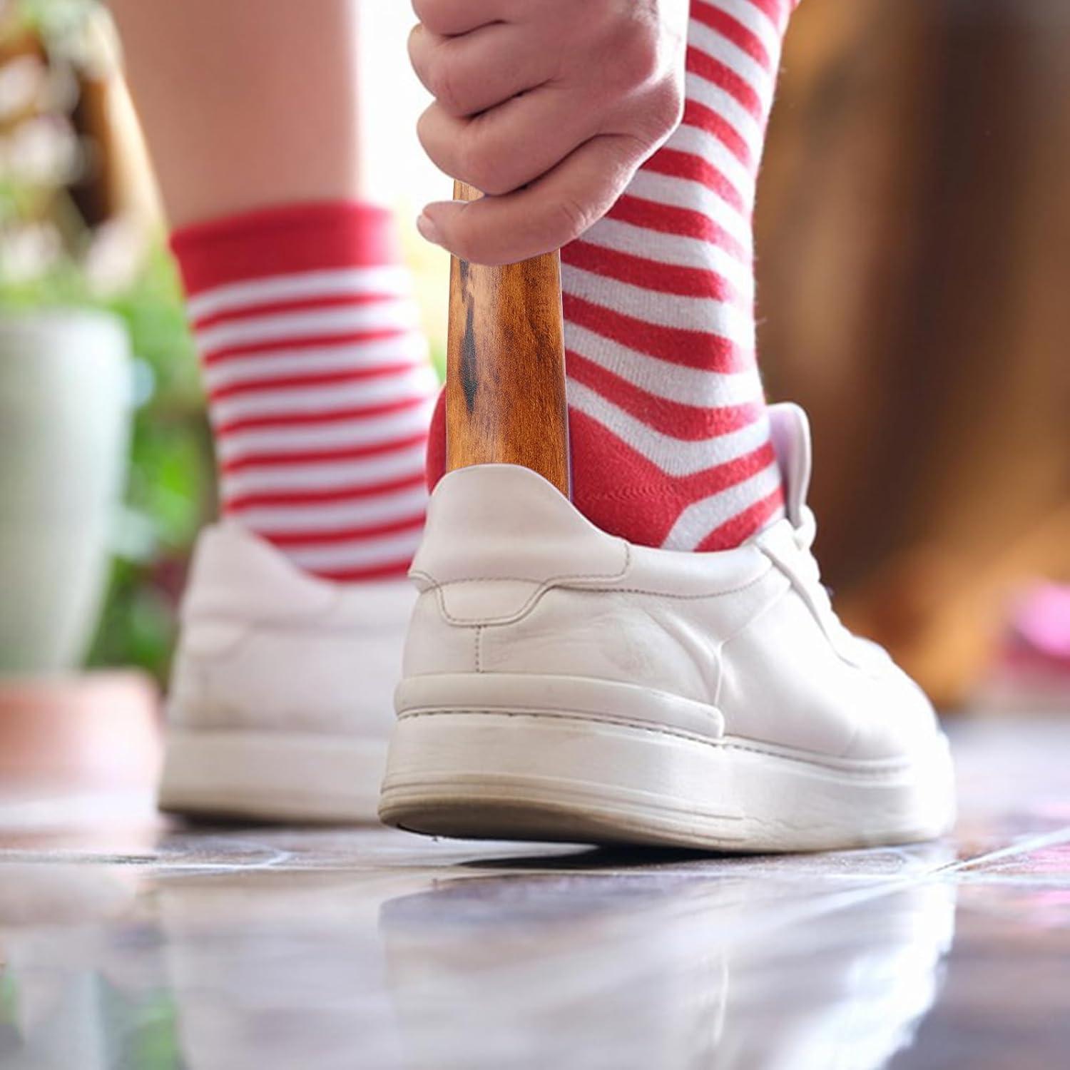 Cuchara de Zapato de Madera Piriuuo 15.24 cm Antideslizante