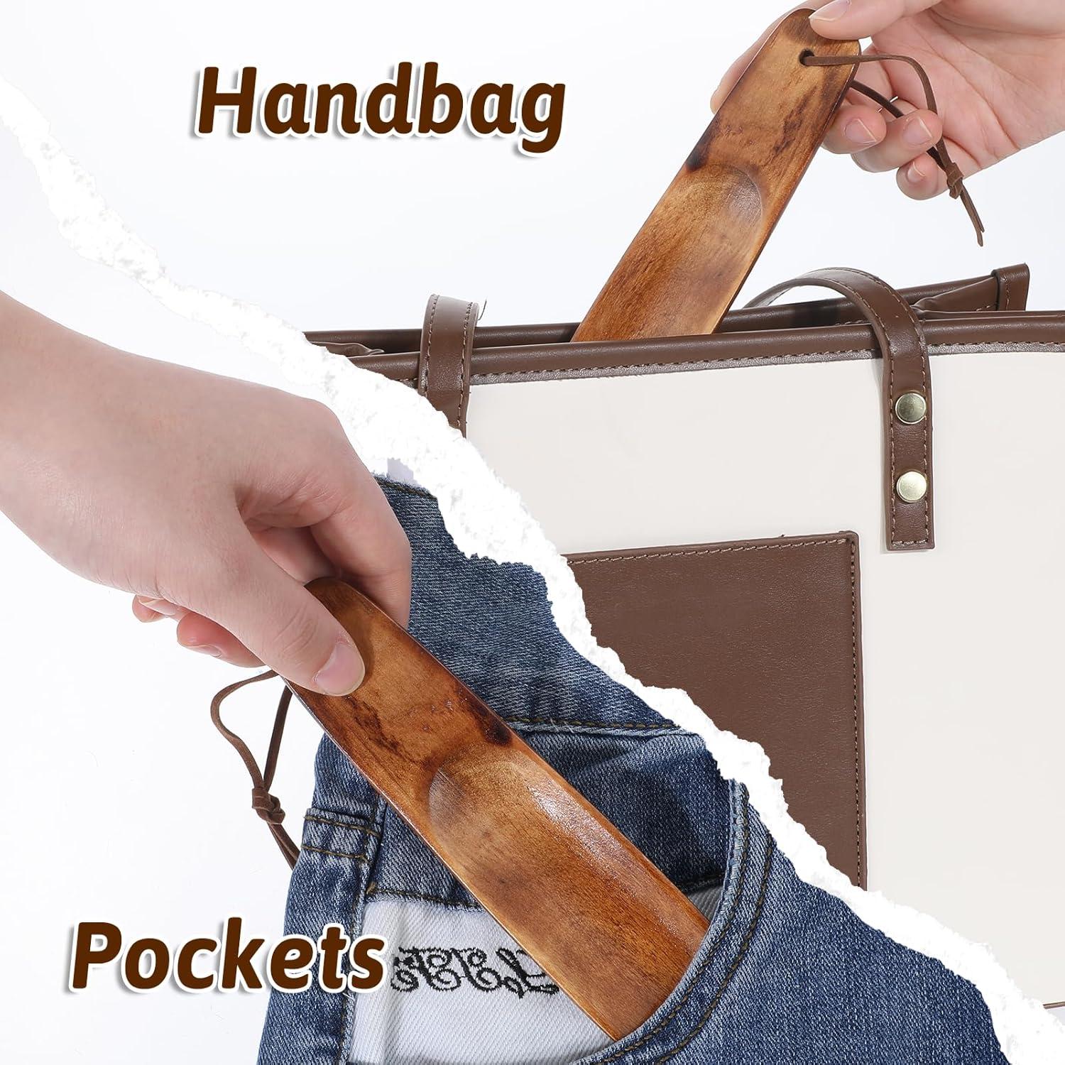 Cuchara de Zapato de Madera Piriuuo 15.24 cm Antideslizante