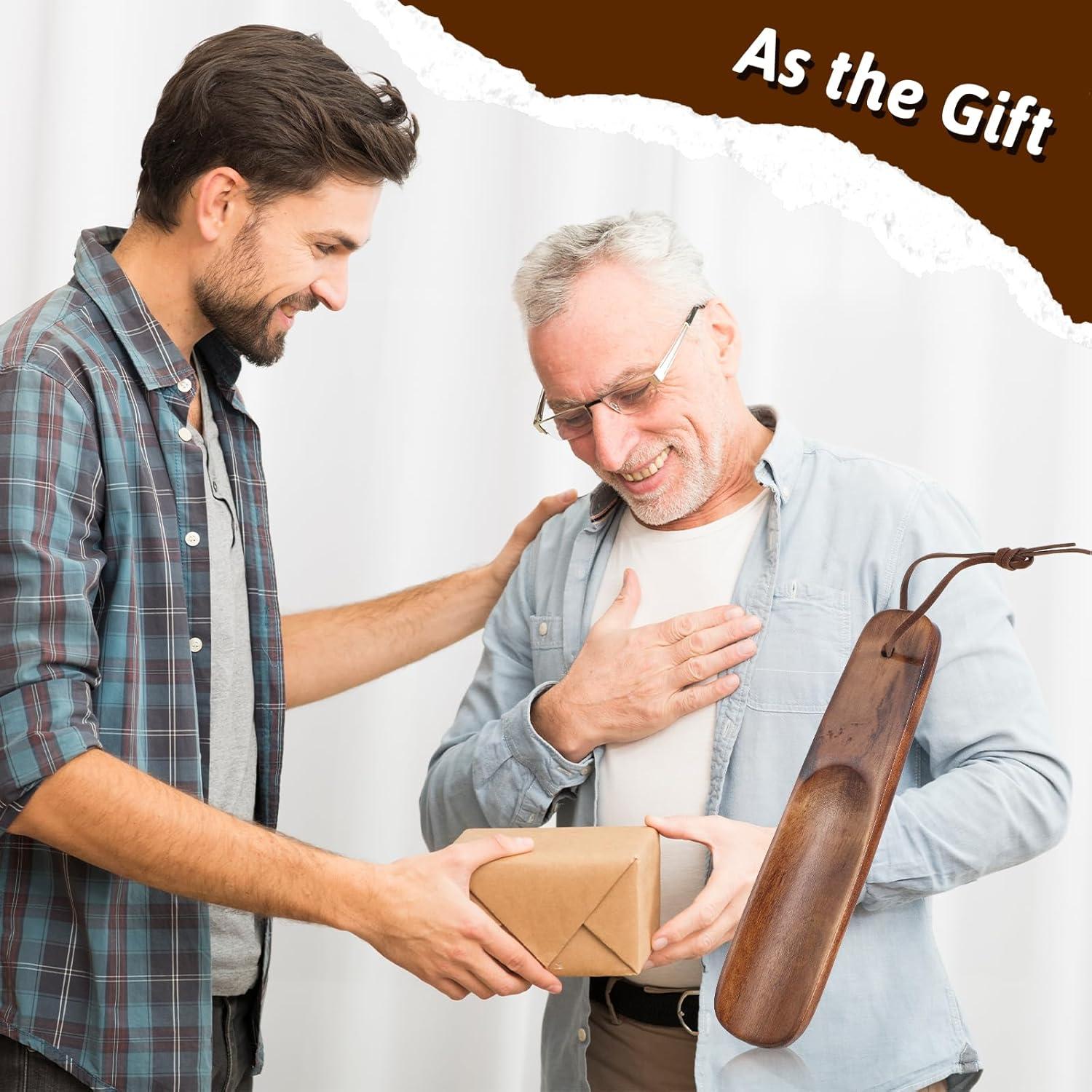 Cuchara de Zapato de Madera Piriuuo 15.24 cm Antideslizante