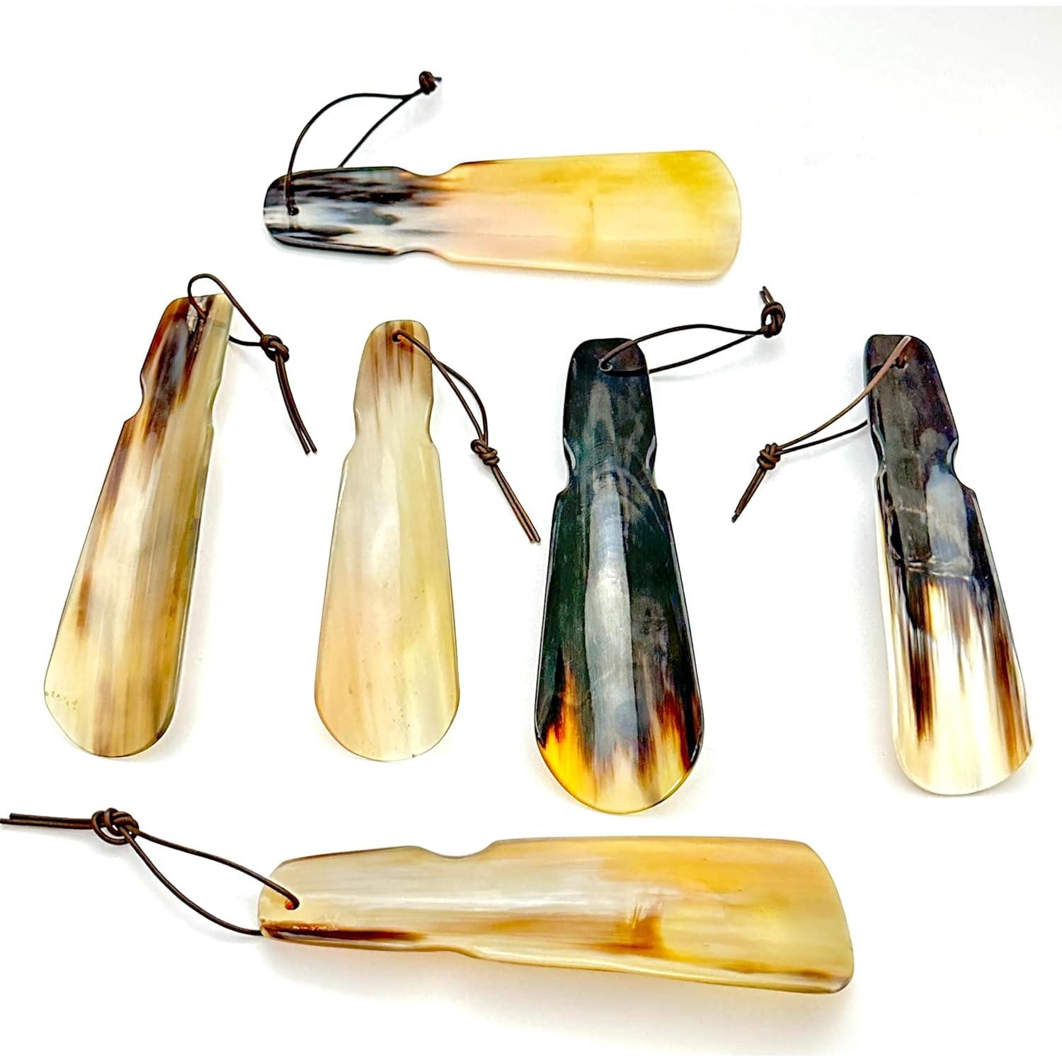 Cuerno de zapato hecho a mano Carving Craft 15-20 cm