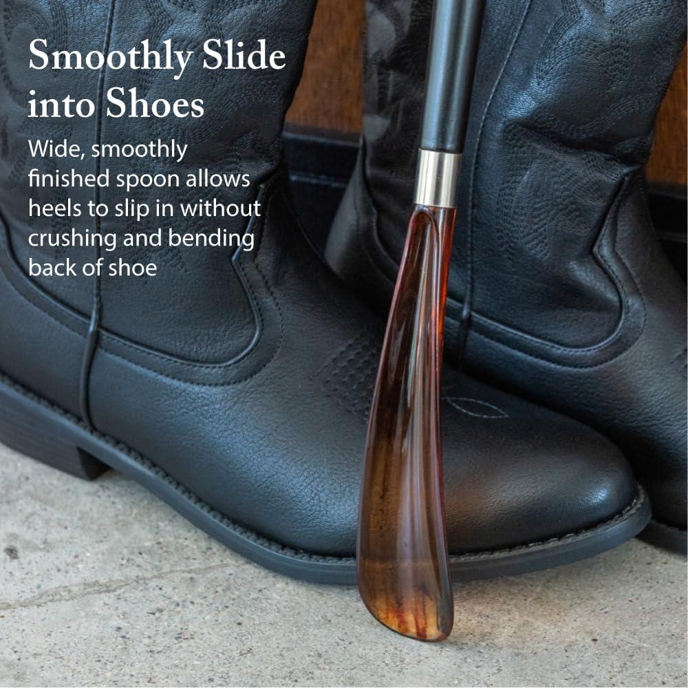 Calzador Premium FootFitter 23" de Acero Inoxidable - Hecho en Italia