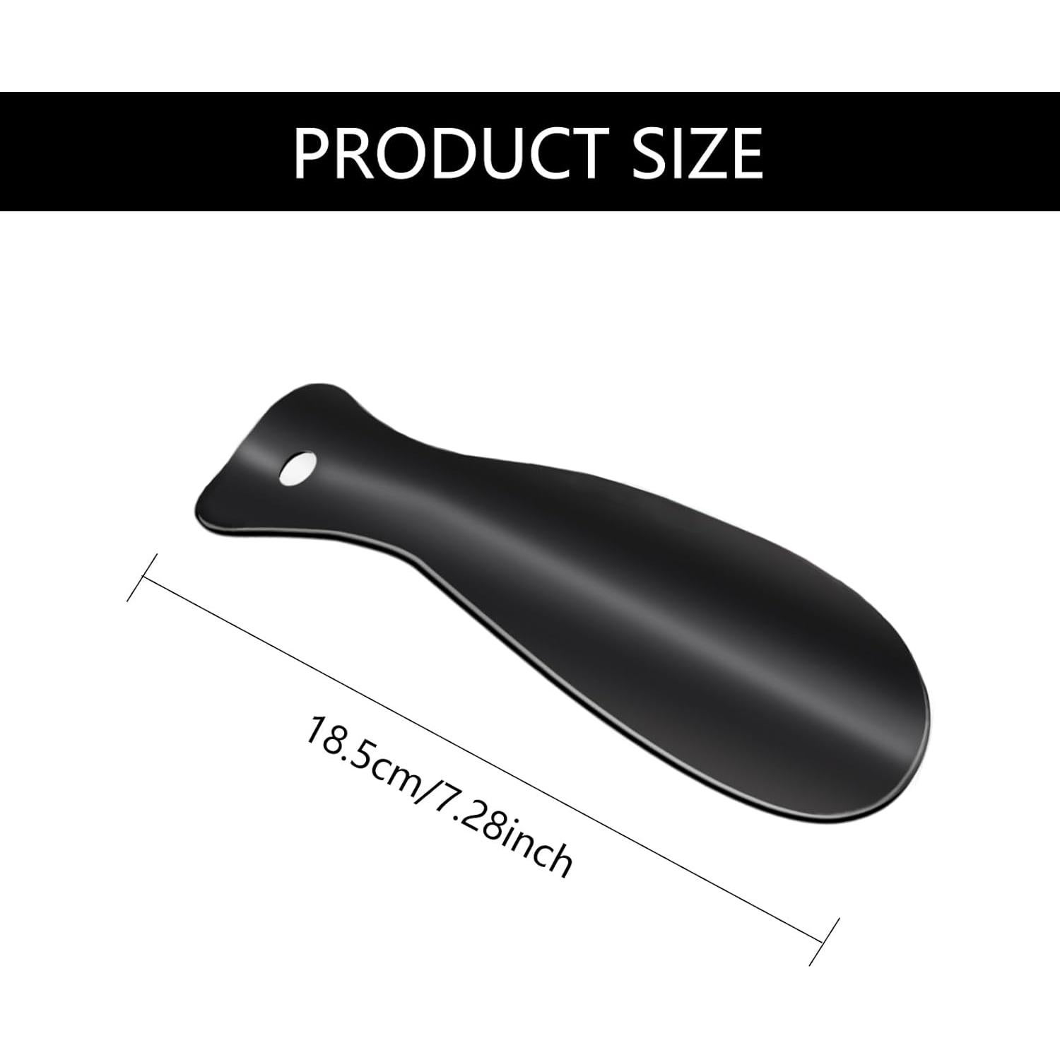 Calzadores de Metal Portátiles 18.5 cm - 2 Piezas